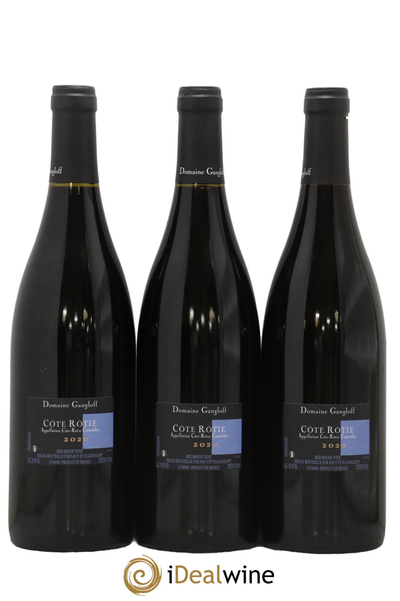 Côte-Rôtie La Barbarine Gangloff (Domaine) 2020 - Lot de 3 bouteilles - 1