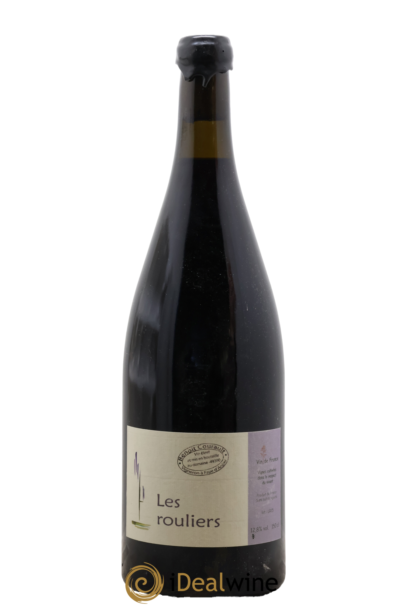 Vin de France Les Rouliers Benoit Courault 2015 - Lot de 1 magnum - 0