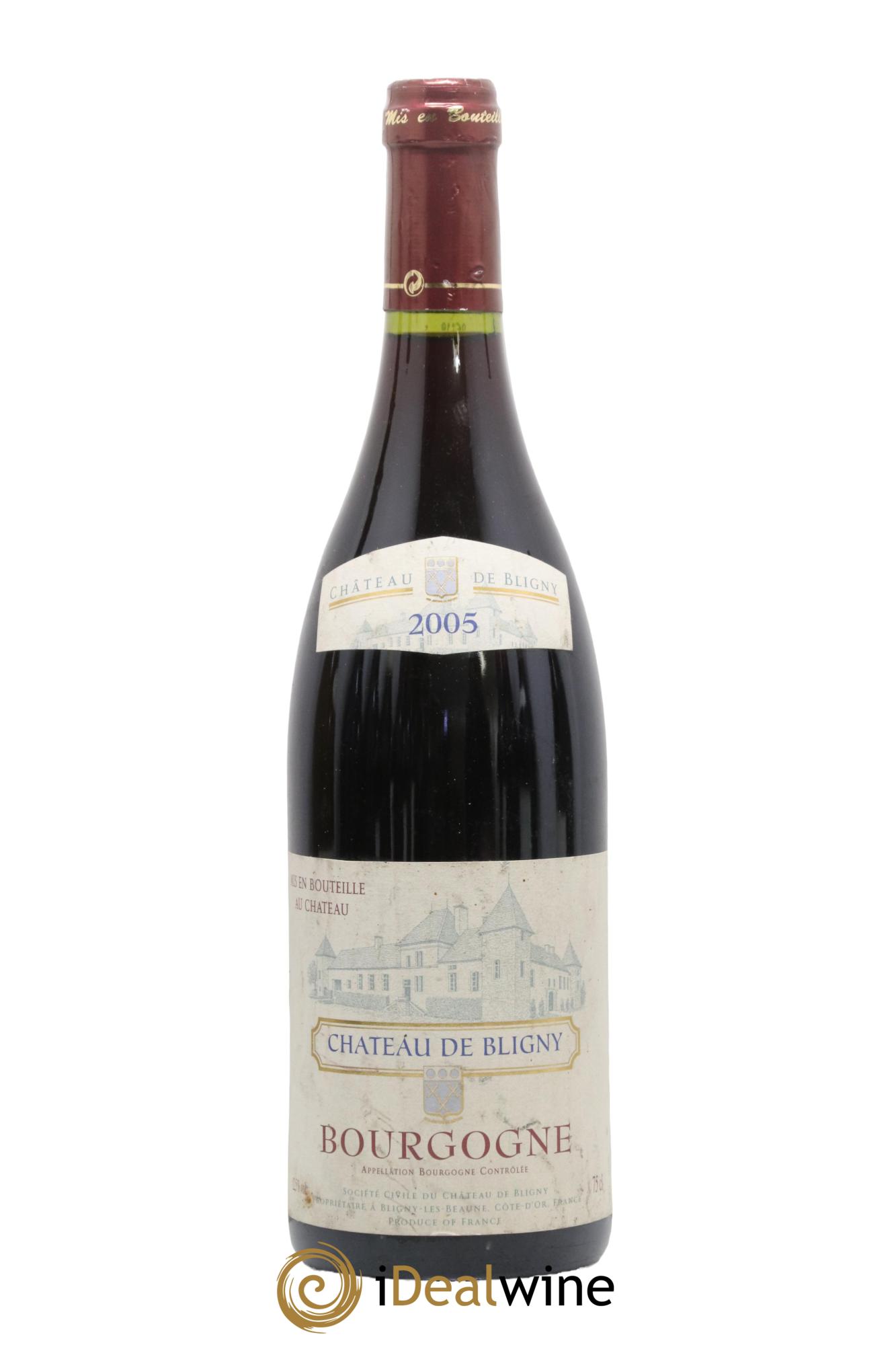 Bourgogne Château De Bligny 2005 - Lot de 1 bouteille - 0