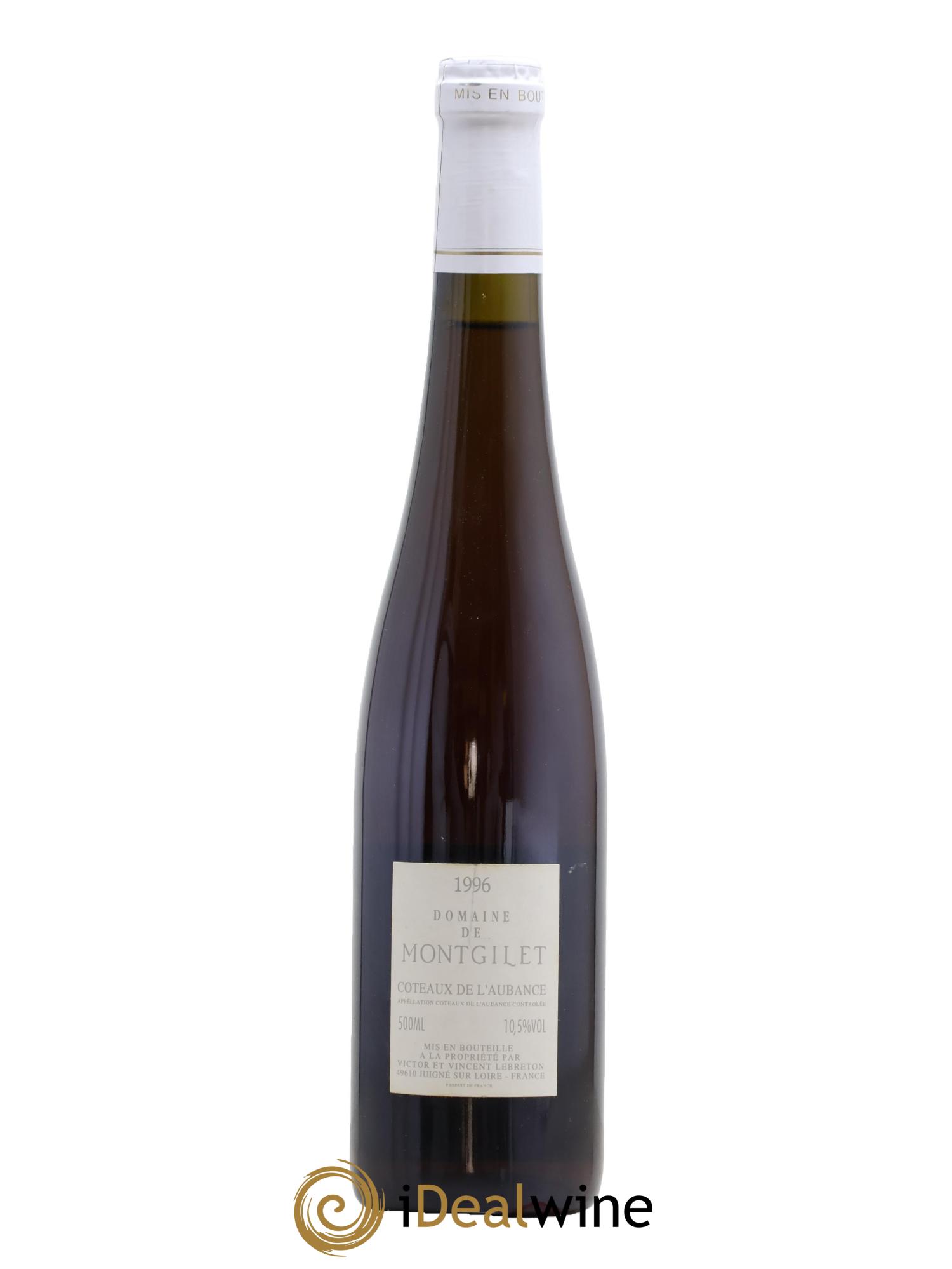 Coteaux de l'Aubance Les Trois Schistes Montgilet (Domaine de) 1996 - Lot de 1 format 50cl - 1