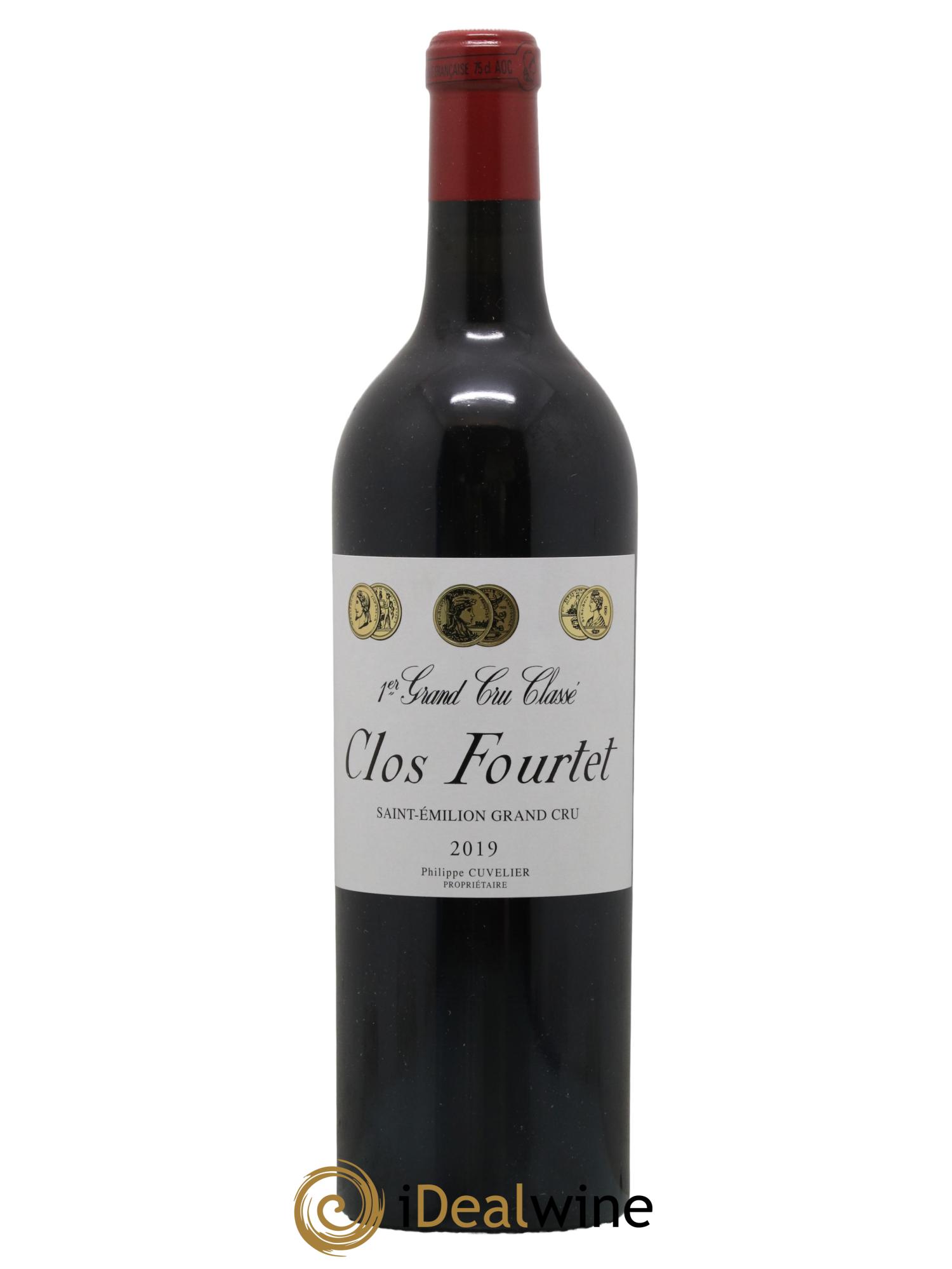 Clos Fourtet 1er Grand Cru Classé B 2019 - Lot de 1 bouteille - 0
