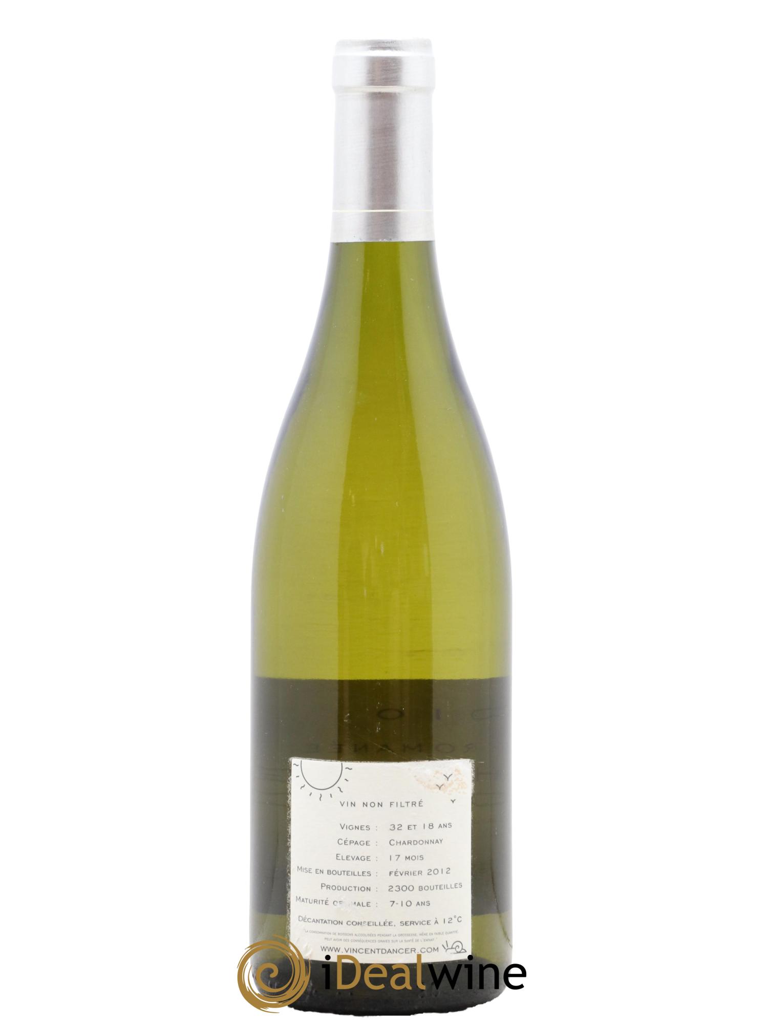 Chassagne-Montrachet 1er Cru La Romanée Vincent Dancer 2010 - Lot de 1 bouteille - 1