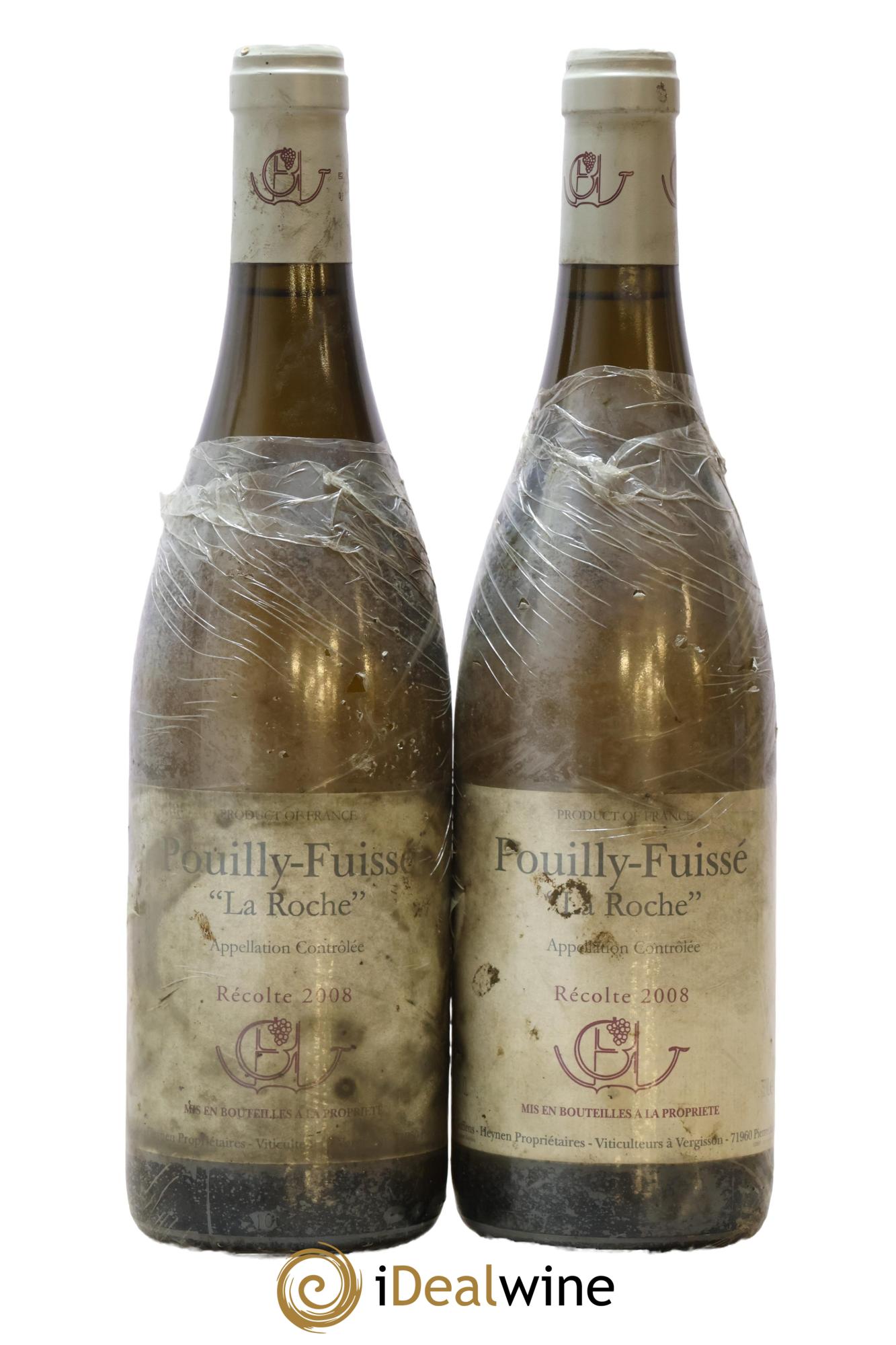 Pouilly-Fuissé La Roche Guffens-Heynen 2008 - Posten von 2 Flaschen - 0