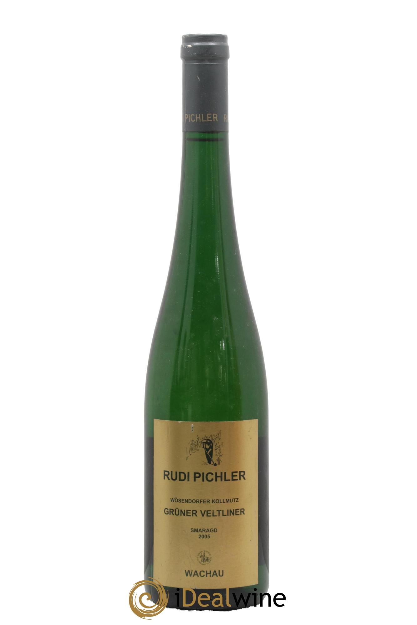 Autriche Wachau Ggruner Veltiner Smaragd Rudi Pichler 2005 - Lot de 1 bouteille - 0