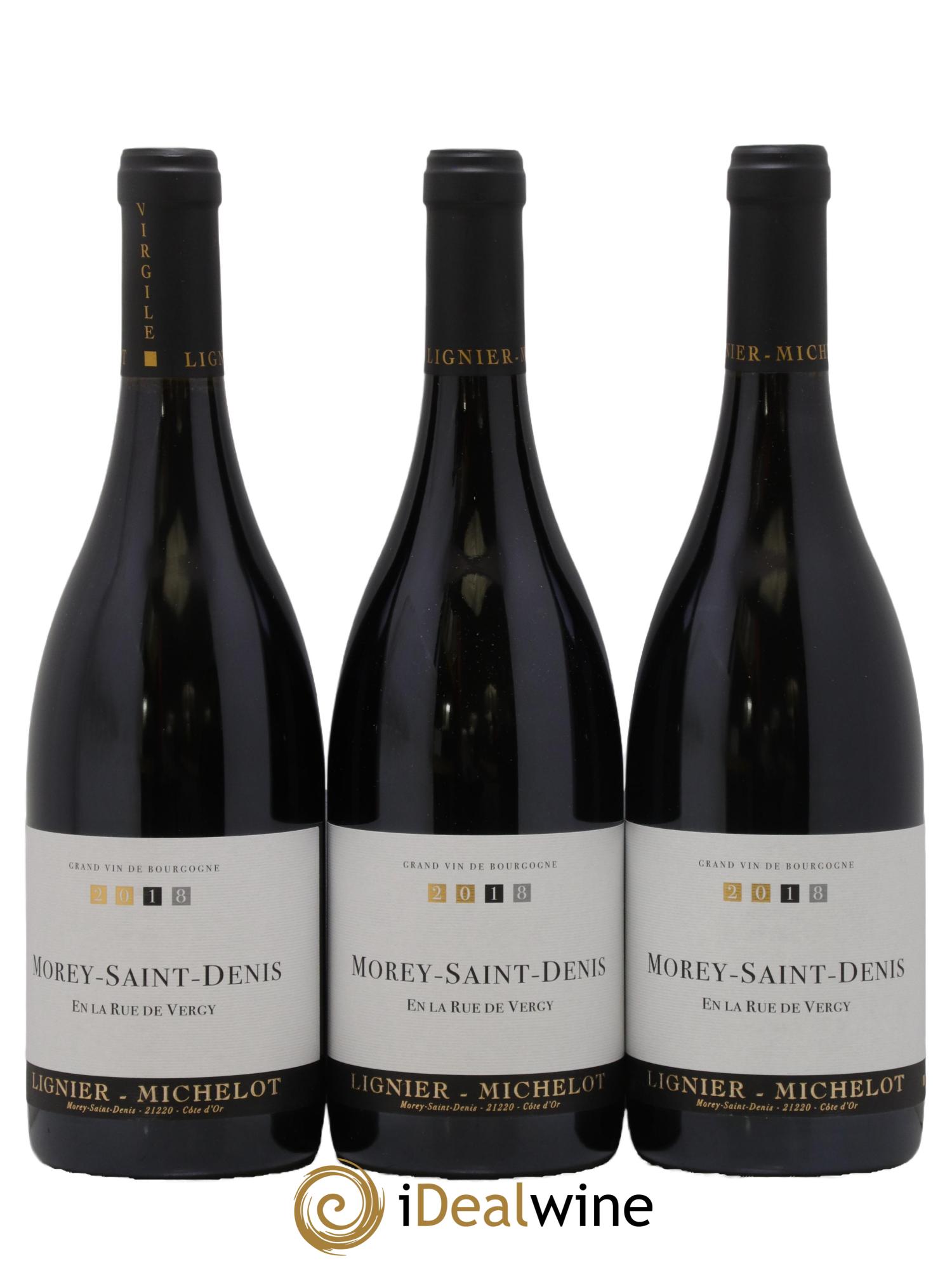Morey-Saint-Denis En la Rue de Vergy Lignier-Michelot (Domaine) 2018 - Lot de 3 bouteilles - 0