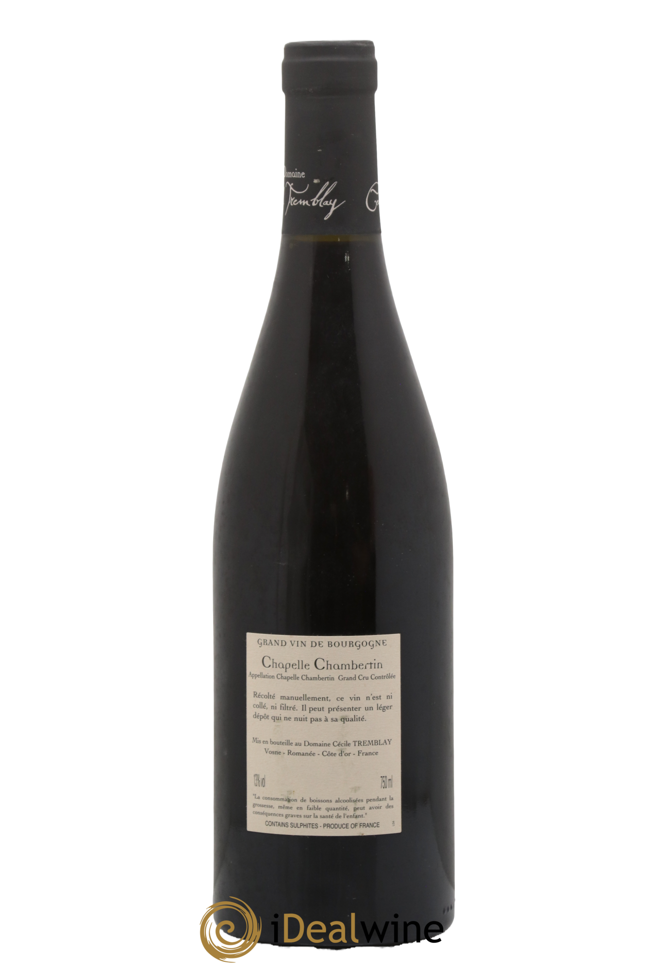 Chapelle-Chambertin Grand Cru Cécile Tremblay 2011 - Lotto di 1 bottiglia - 1