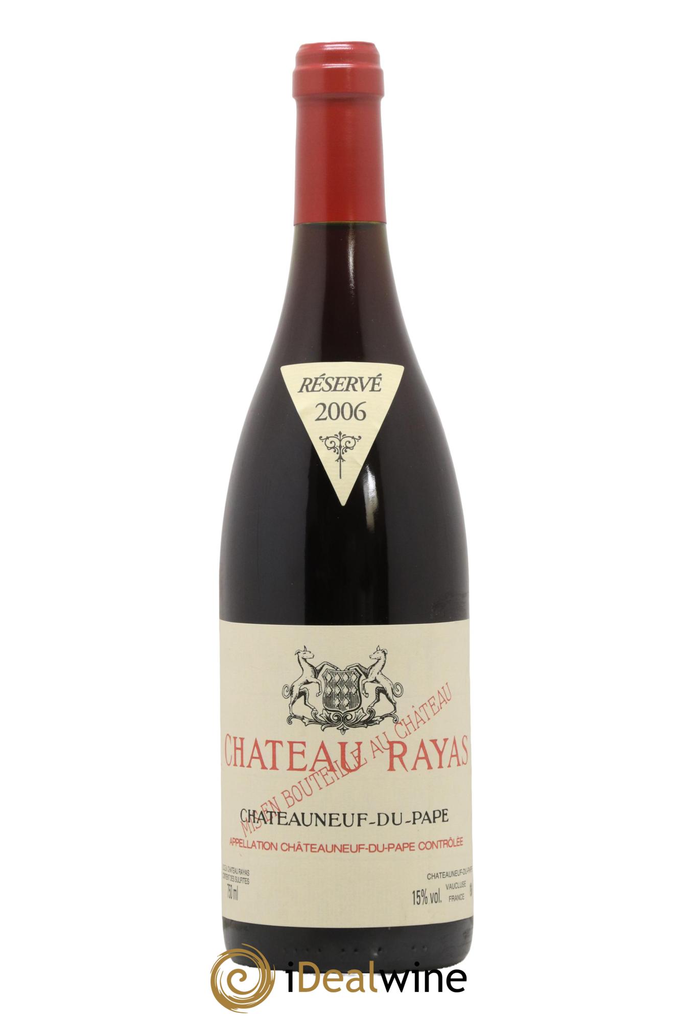 Châteauneuf-du-Pape Château Rayas Emmanuel Reynaud 2006 - Lot de 1 bouteille - 0