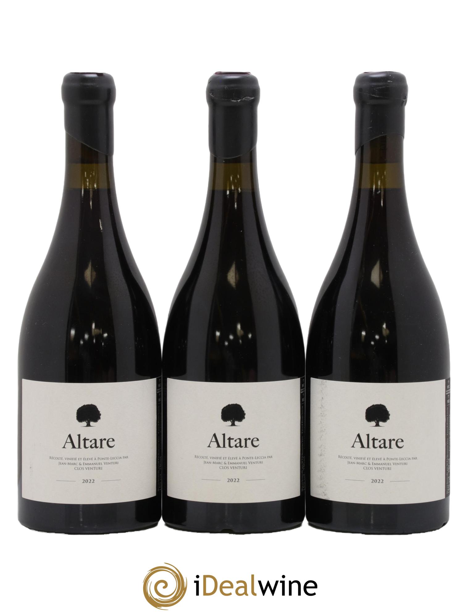 Vin de Corse Altare Clos Venturi 2022 - Lot de 3 bouteilles - 0