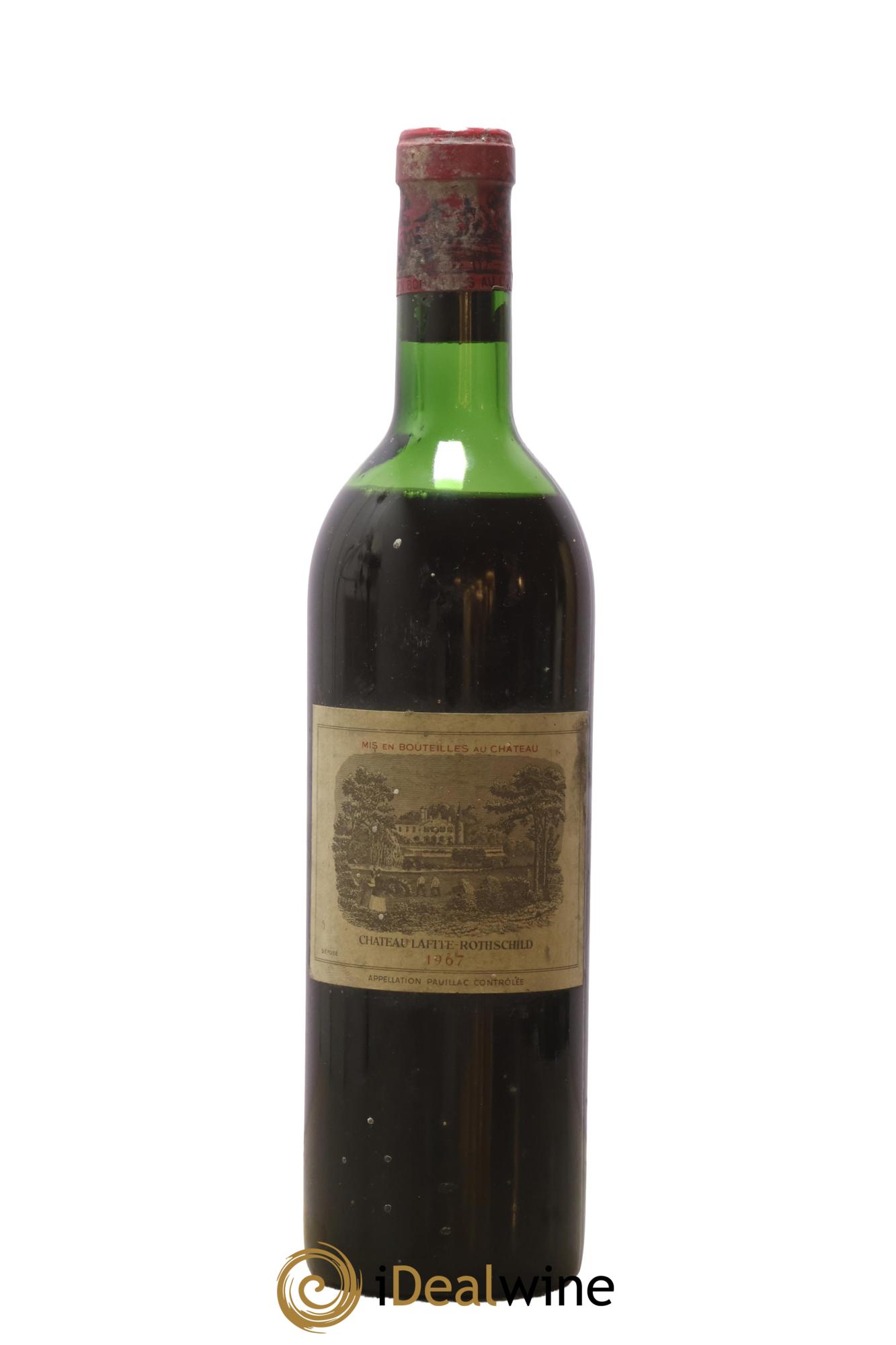 Château Lafite Rothschild 1er Grand Cru Classé 1967 - Lot de 1 bouteille - 0