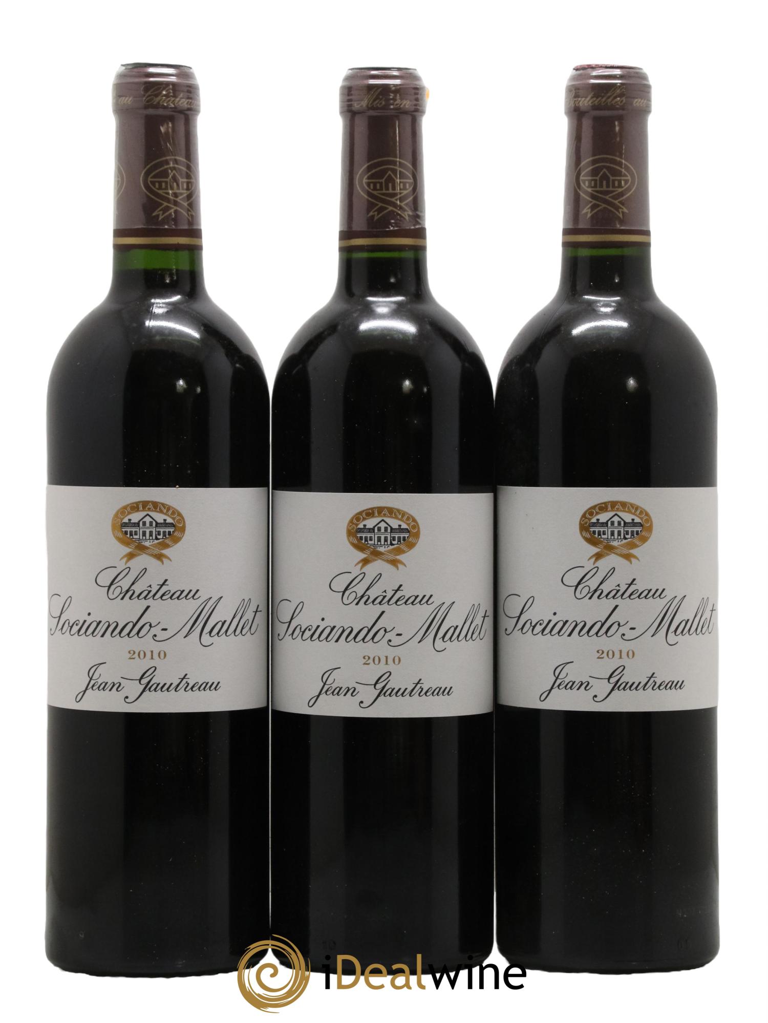 Château Sociando Mallet 2010 - Lot de 12 bouteilles - 3
