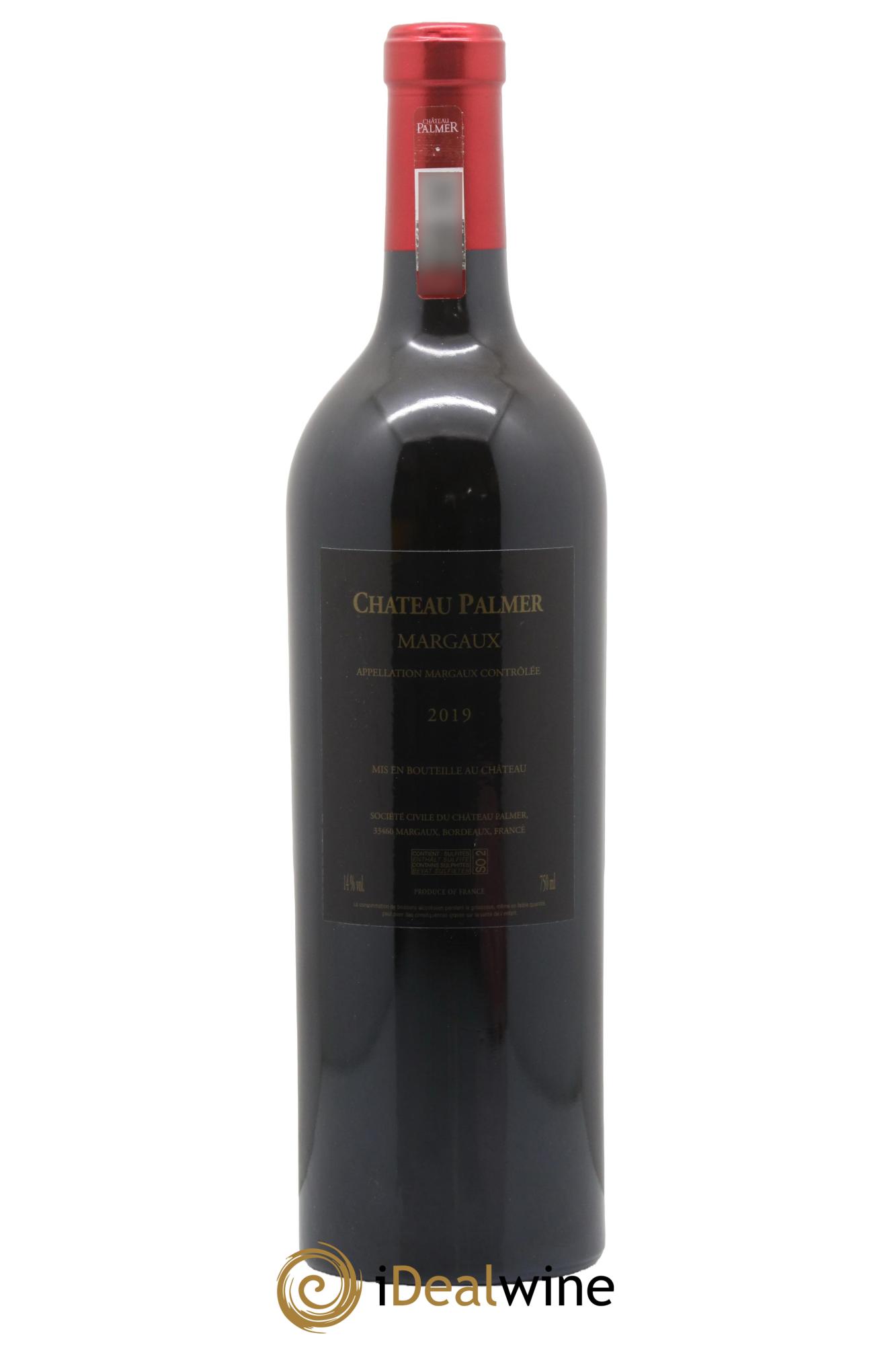 Château Palmer 3ème Grand Cru Classé 2019 - Posten von 1 Flasche - 1