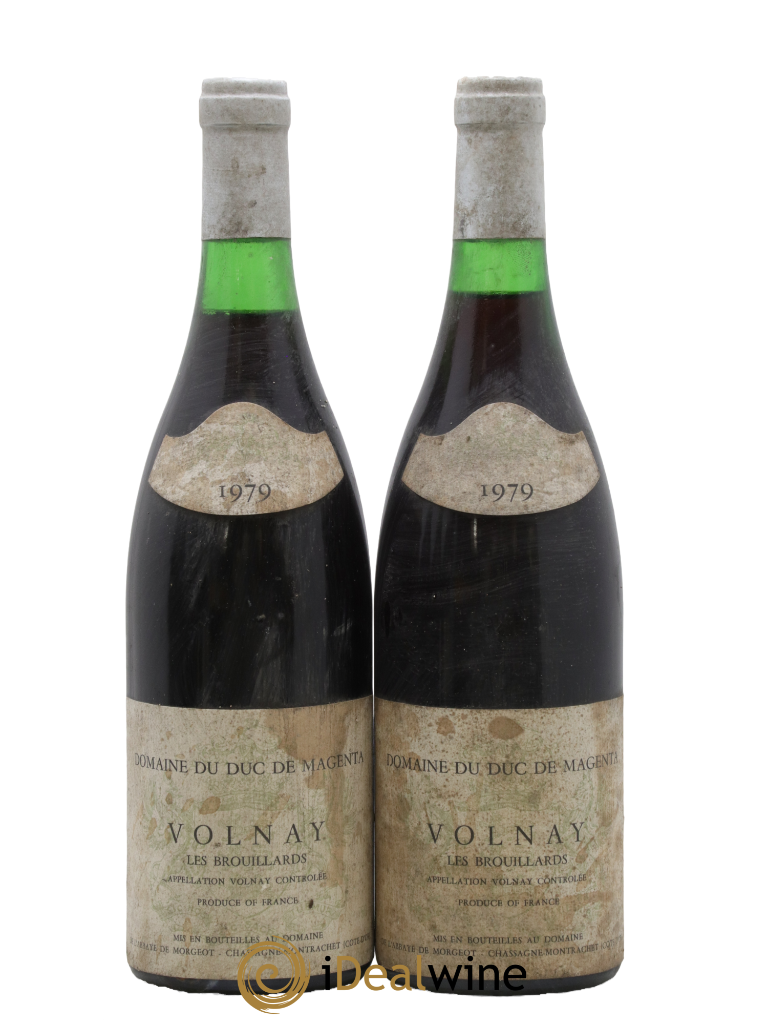Volnay Les Brouillards Duc de Magenta 1979 - Lotto di 2 bottiglie - 0
