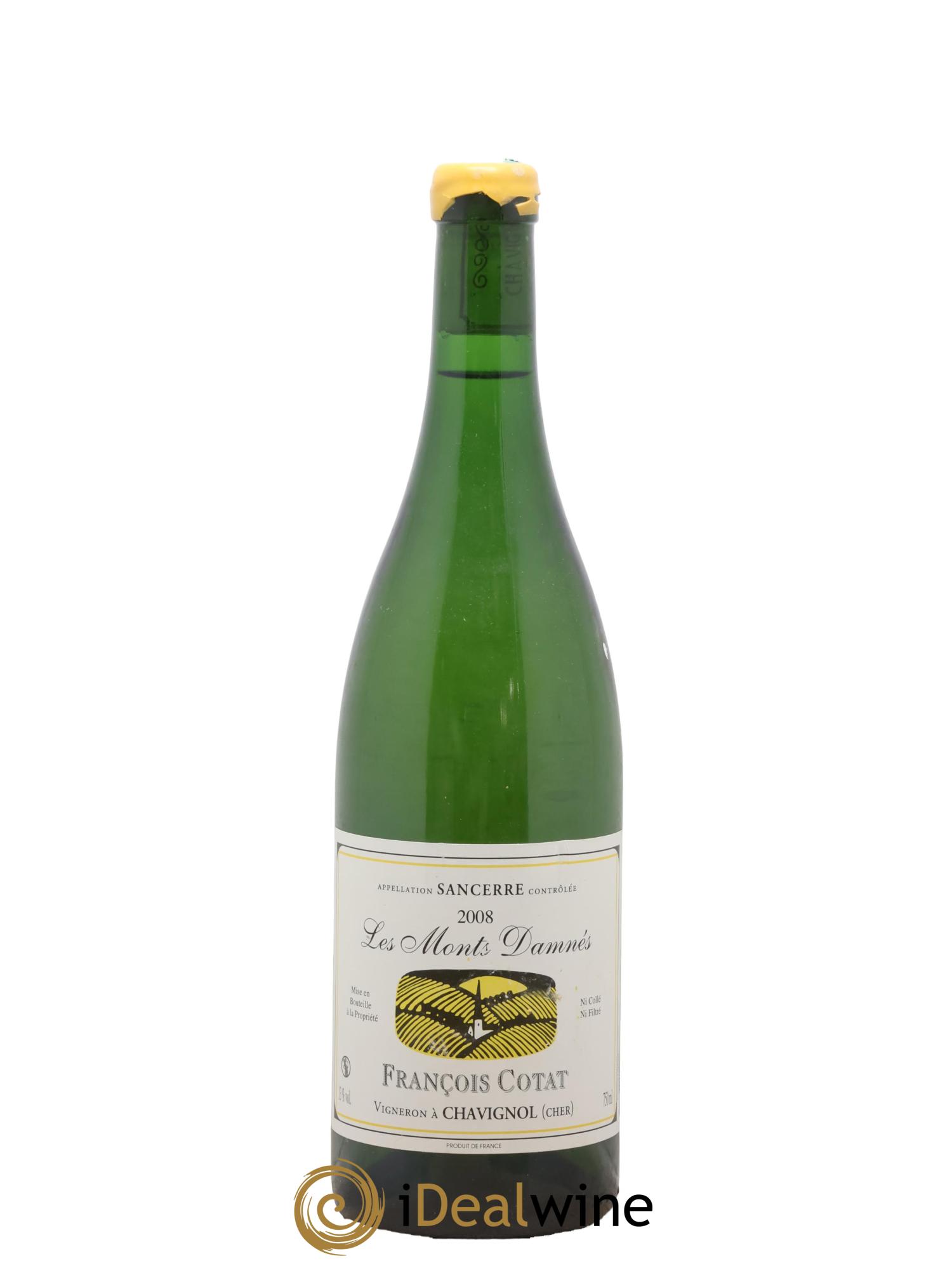 Sancerre Les Monts Damnés Pascal Cotat 2008 - Posten von 1 Flasche - 0