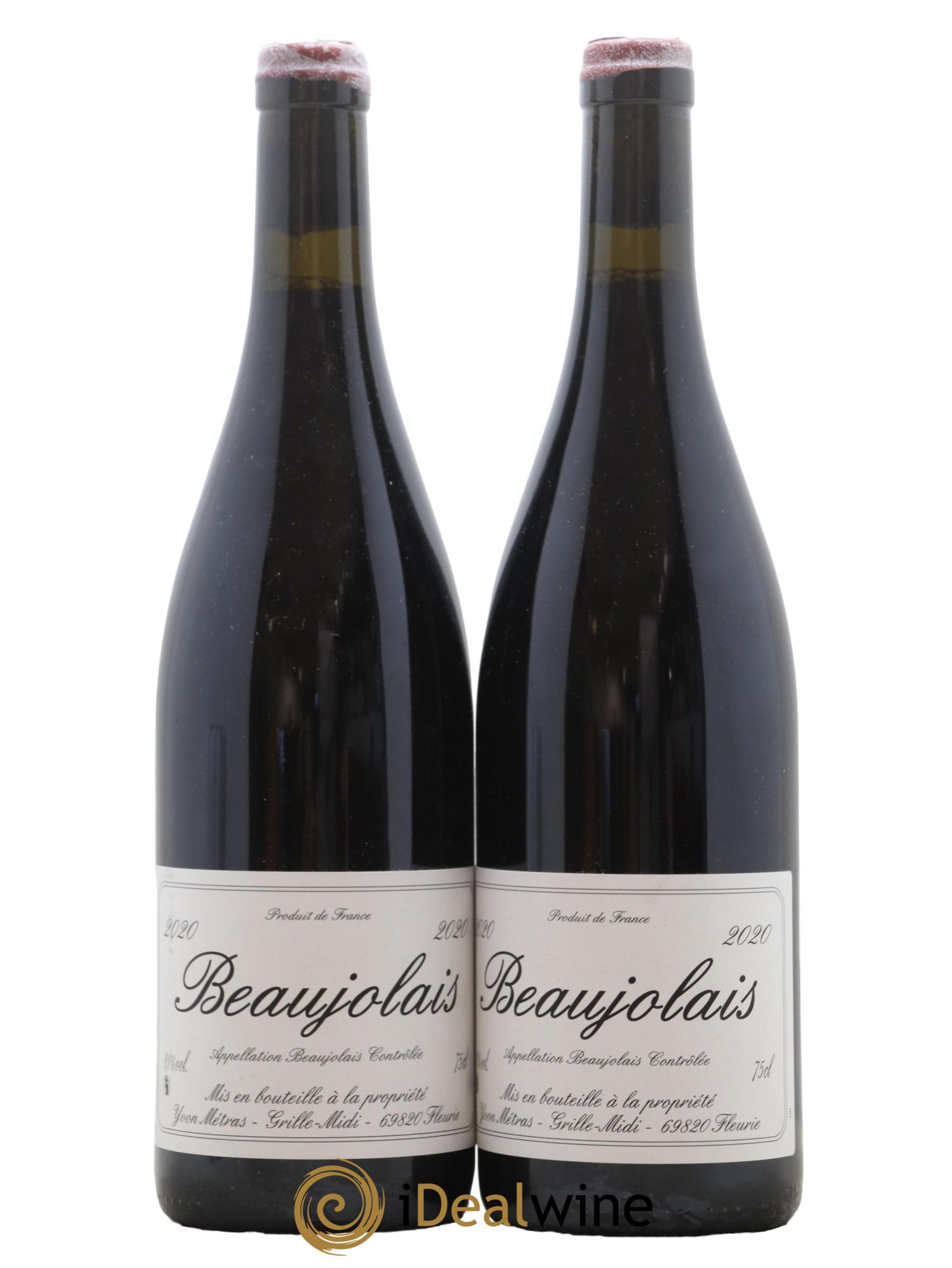 Beaujolais Yvon Métras 2020 - Lot de 2 bouteilles - 0