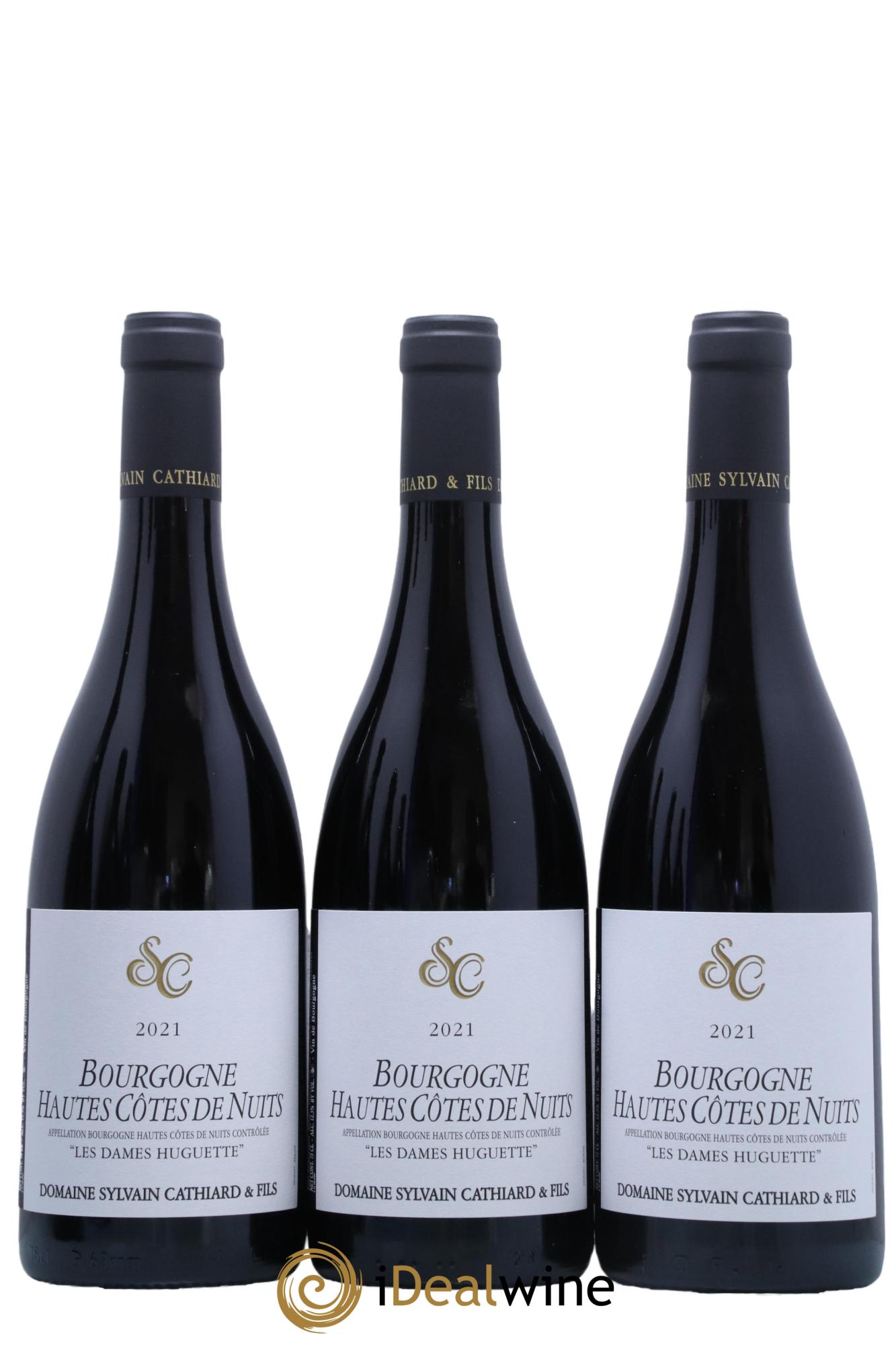 Hautes-Côtes de Nuits Les Dames Huguette Sylvain Cathiard & Fils 2021 - Lotto di 6 bottiglie - 1