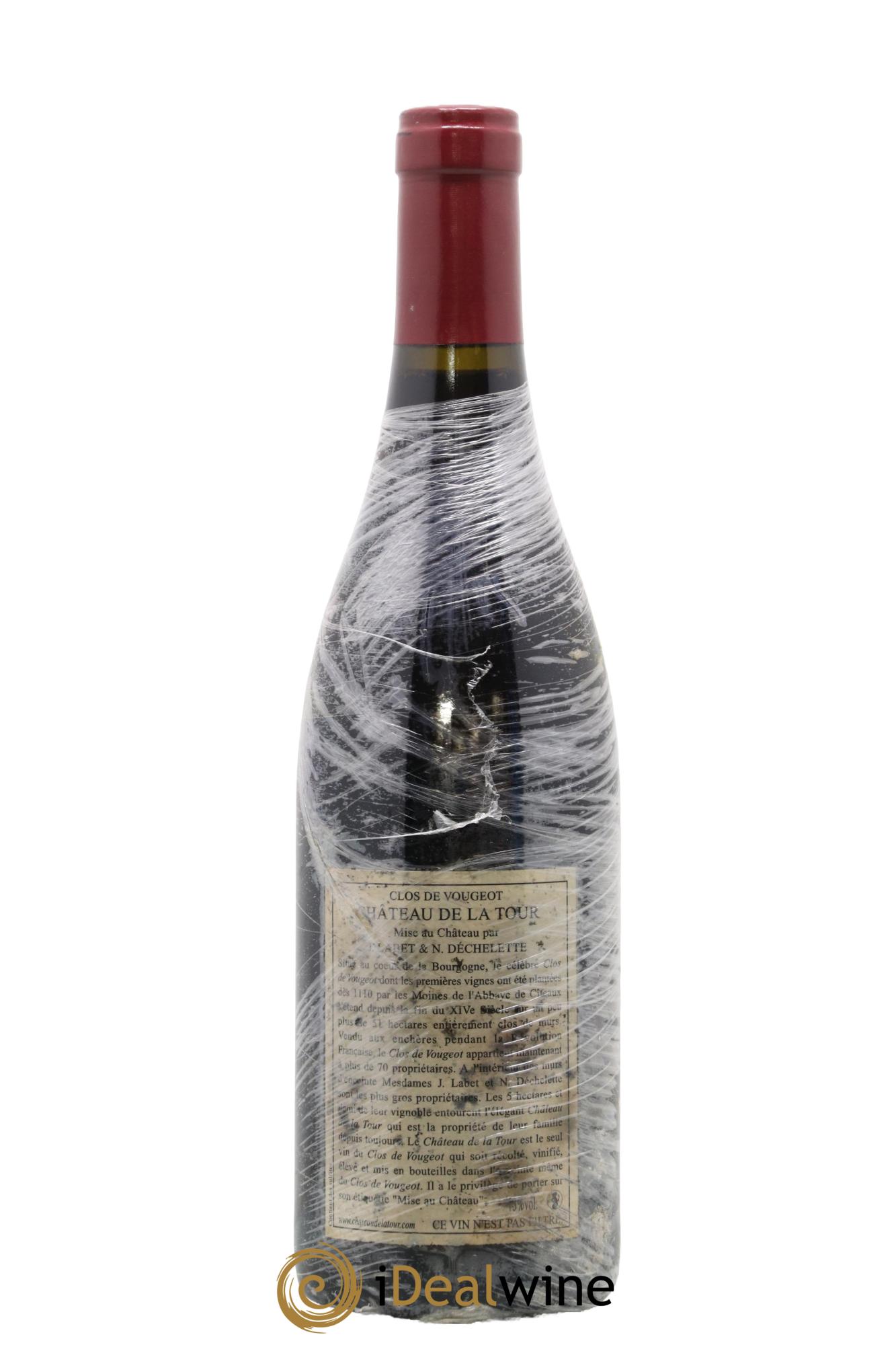 Clos de Vougeot Grand Cru Château de La Tour 2010 - Lotto di 1 bottiglia - 1