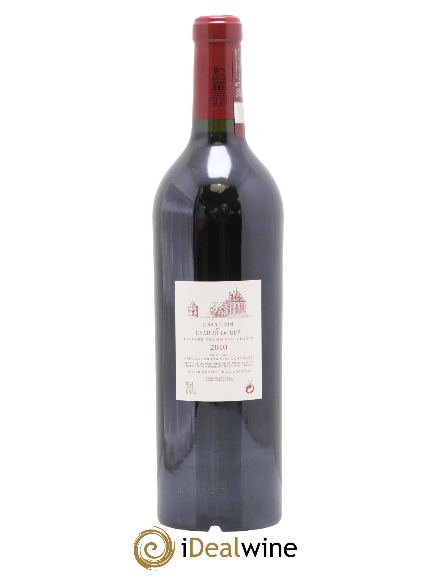 Château Latour 1er Grand Cru Classé 2010 - Lotto di 1 bottiglia - 1