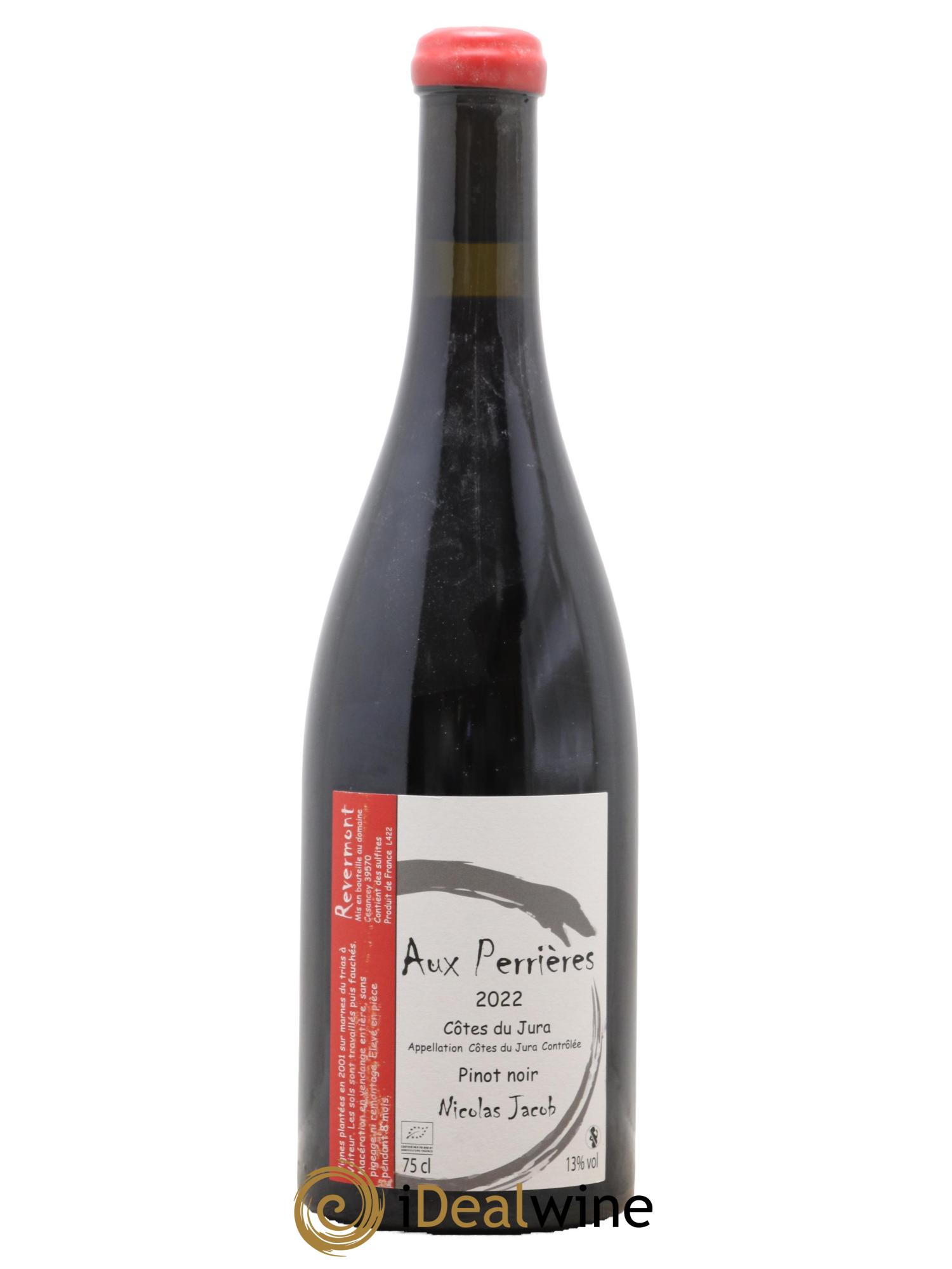 Côtes du Jura Aux Perrières Nicolas Jacob 2022 - Lot de 1 bouteille - 0