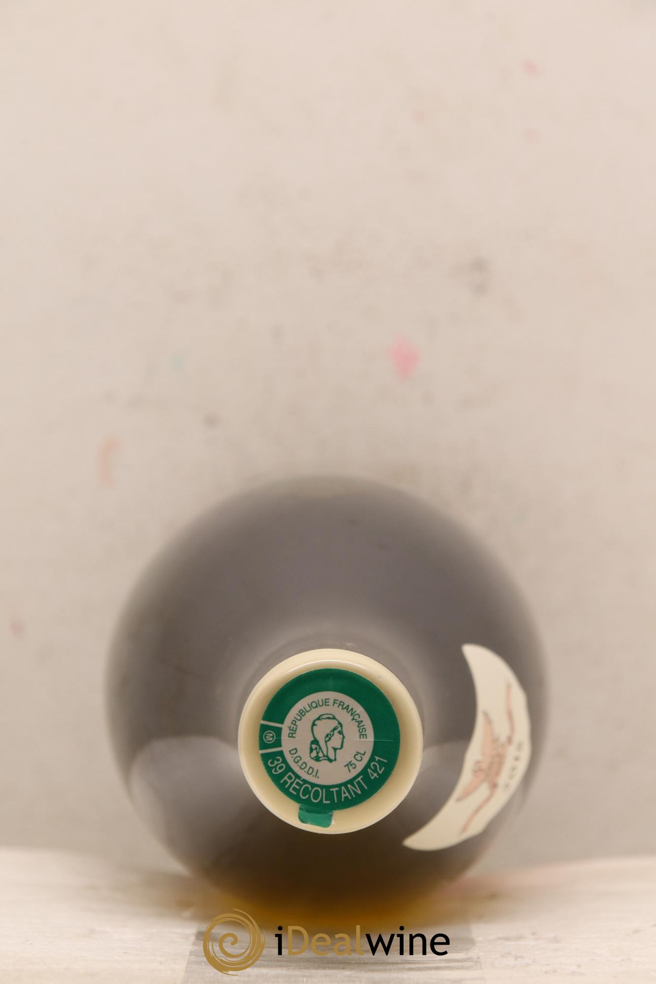 Arbois-Pupillin Chardonnay élevage prolongé (cire blanche) Overnoy-Houillon (Domaine) 2015 - Lot de 1 bouteille - 1
