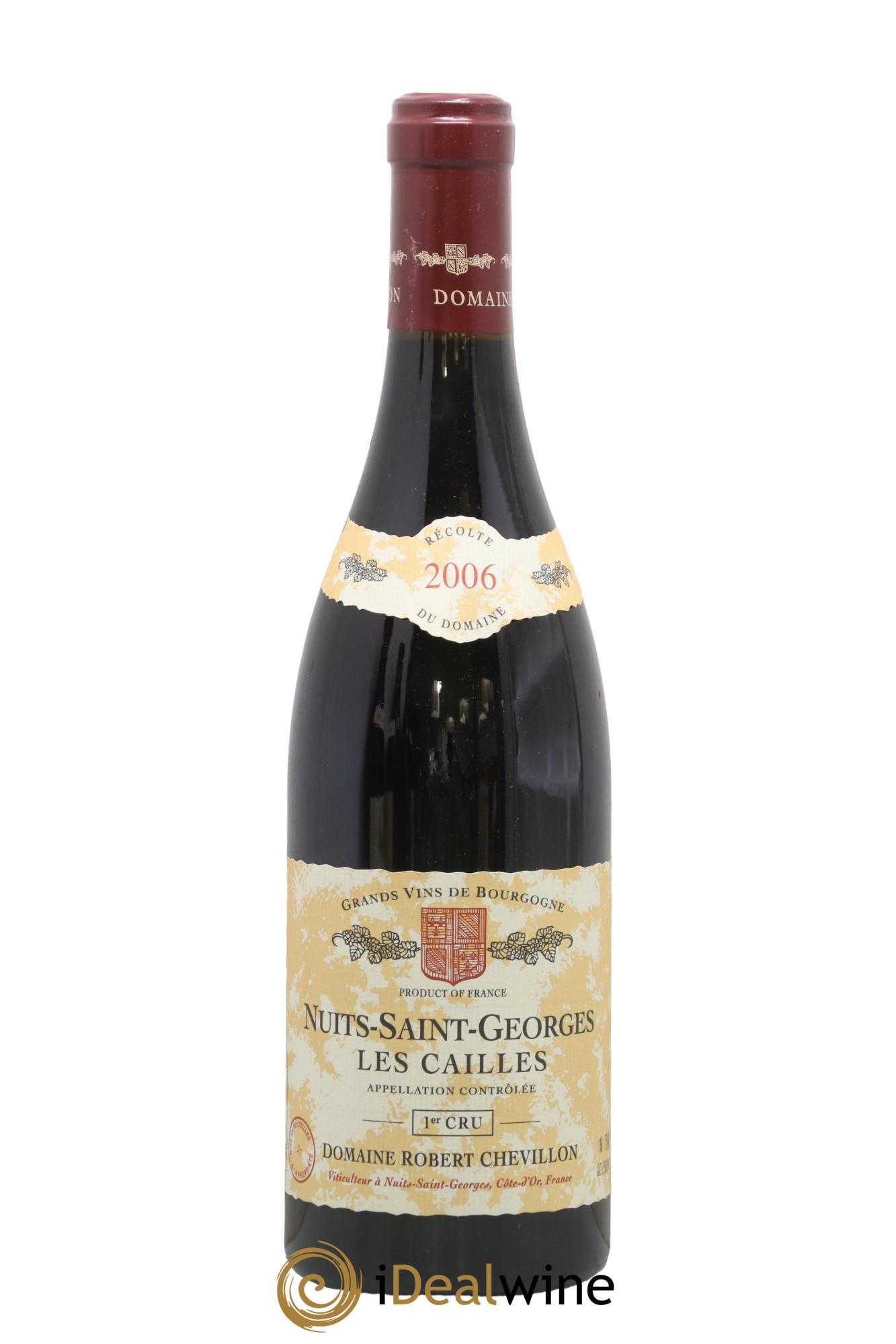 Nuits-Saint-Georges 1er Cru Les Cailles Robert Chevillon 2006 - Lot of 1 bottle - 0