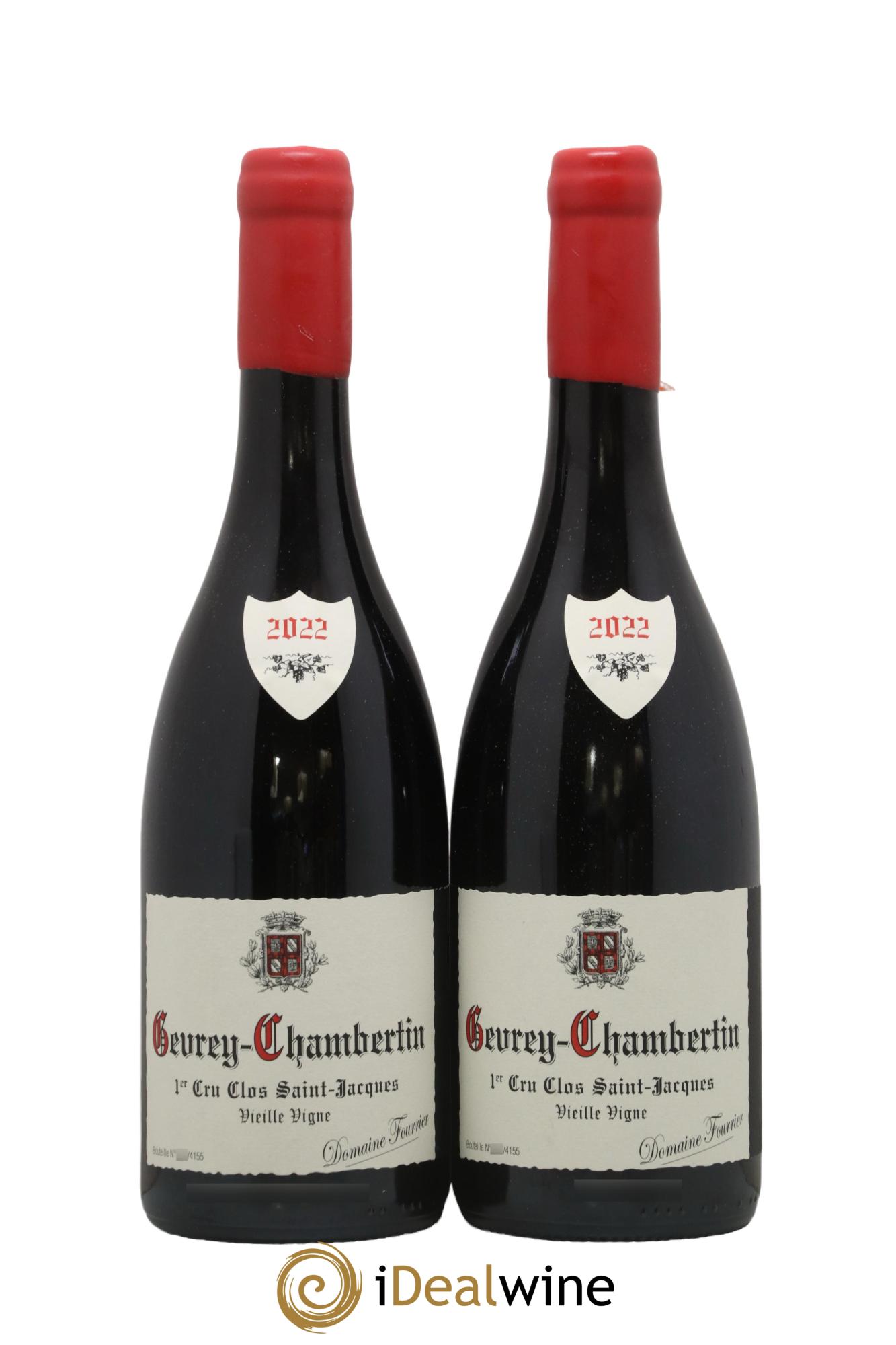 Gevrey-Chambertin 1er Cru Clos Saint-Jacques Vieille Vigne Fourrier (Domaine) 2022 - Lot de 2 bouteilles - 0
