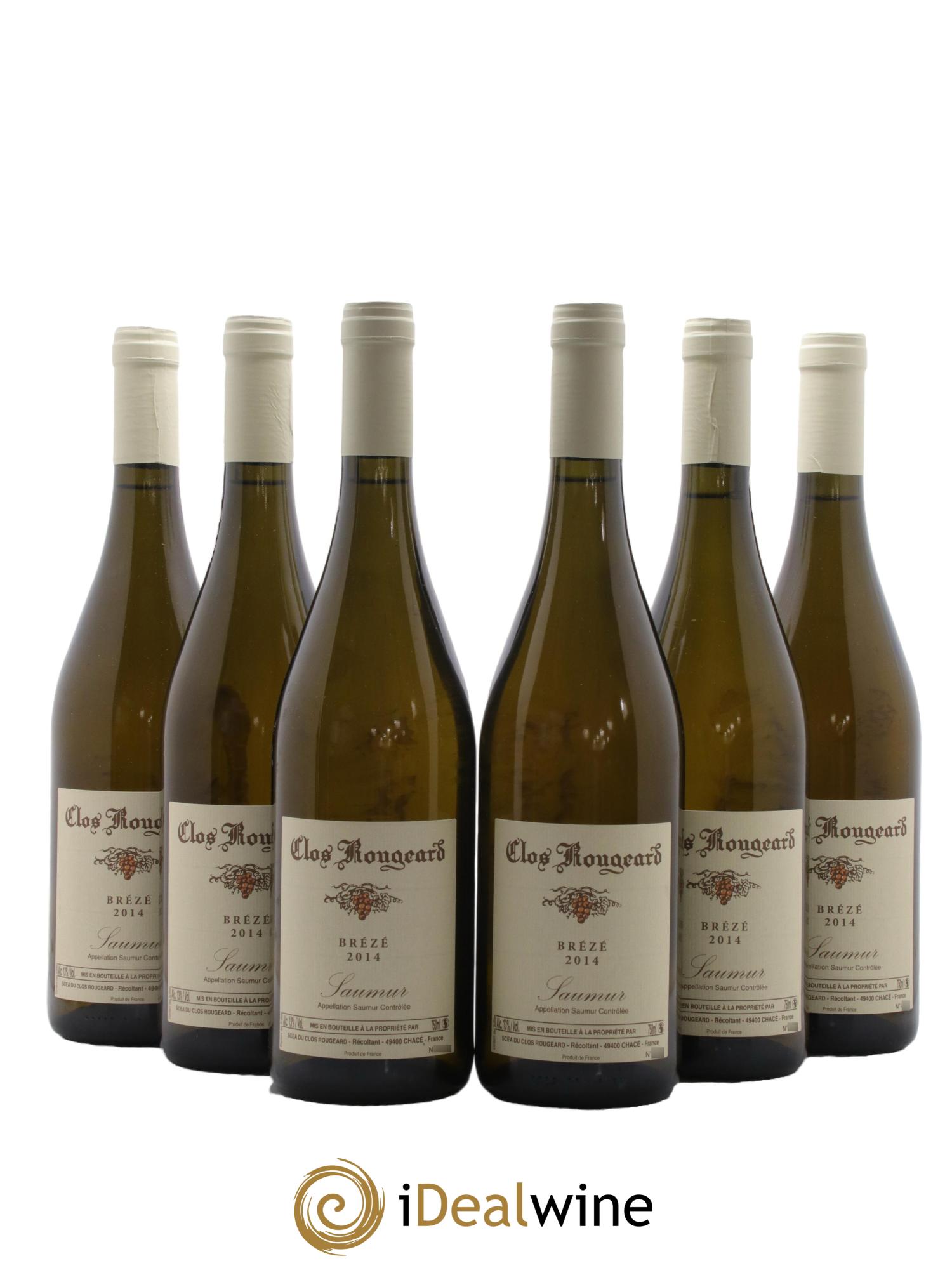 Saumur Brézé Clos Rougeard 2014 - Lot de 6 bouteilles - 0