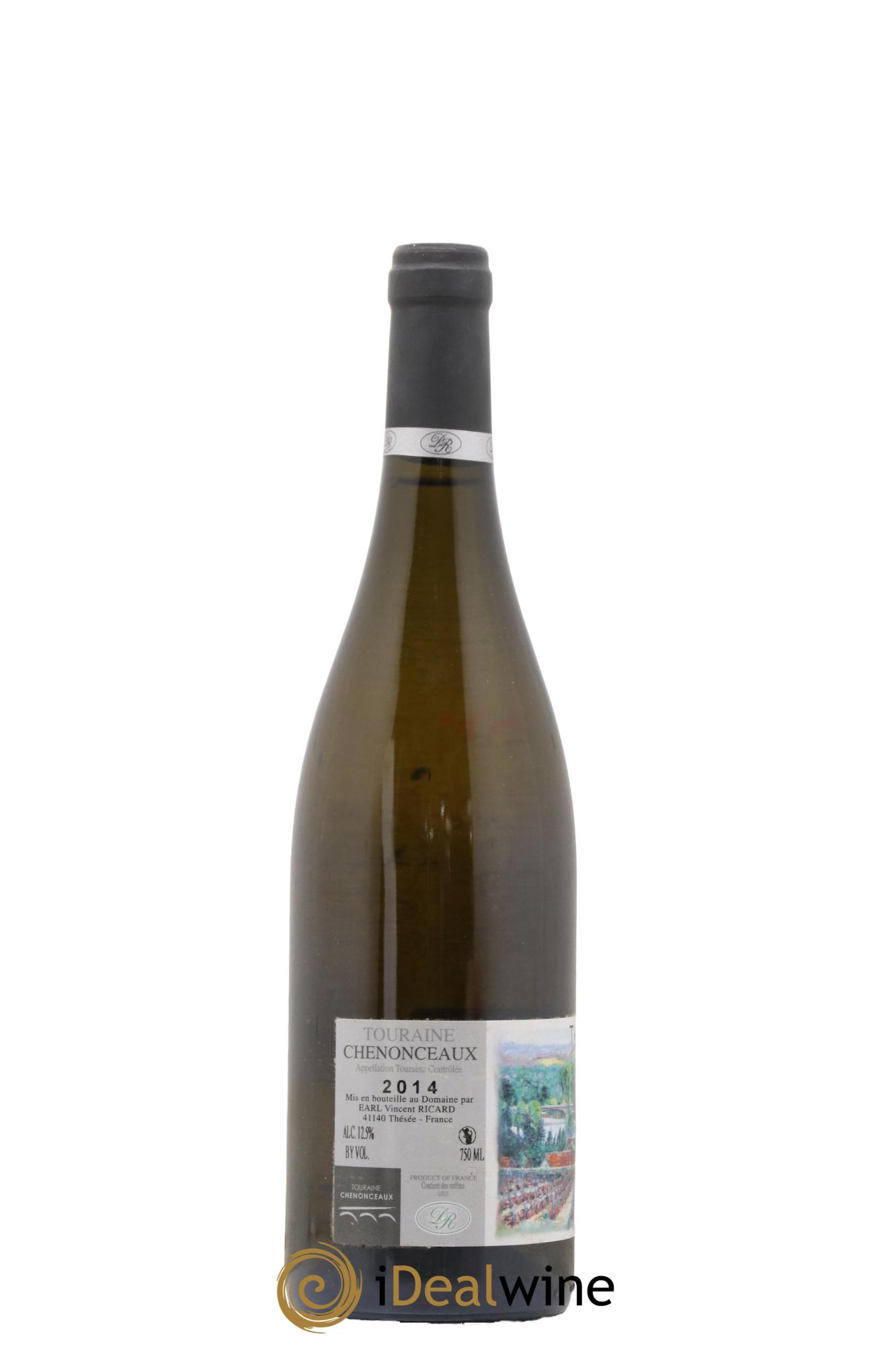 Touraine Chenonceaux Tasciaca Vincent Ricard 2014 - Lot de 1 bouteille - 1
