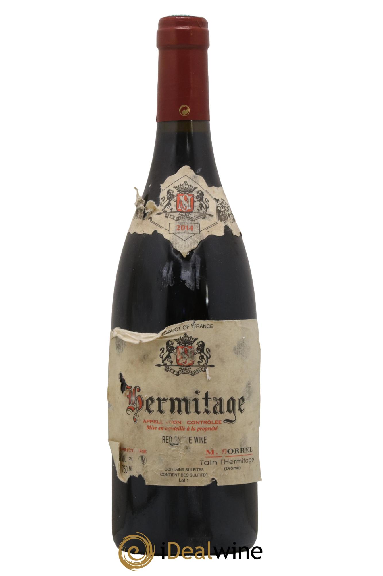 Hermitage Marc Sorrel  2014 - Posten von 1 Flasche - 0
