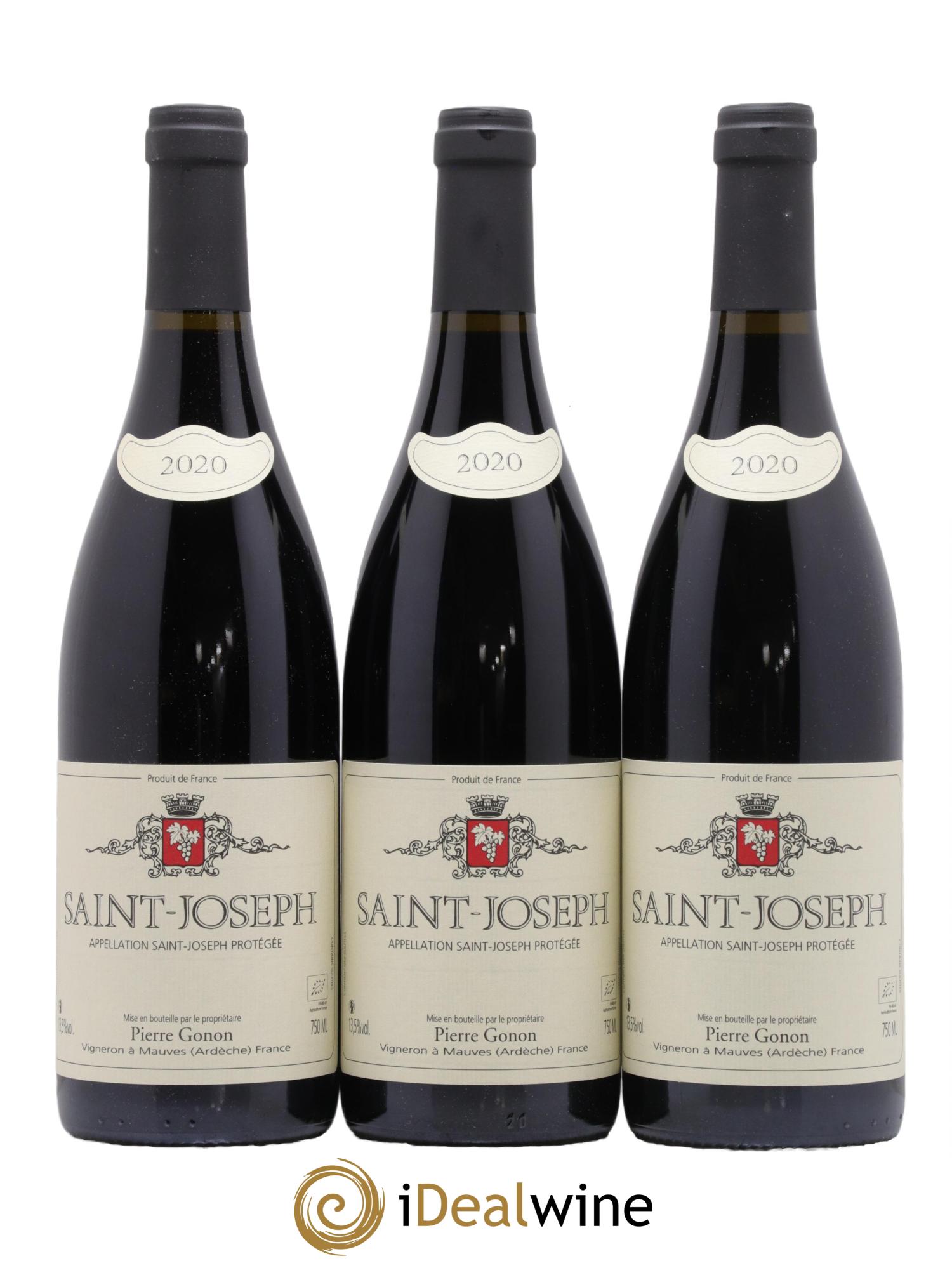 Saint-Joseph Gonon (Domaine) 2020 - Lot de 3 bouteilles - 0