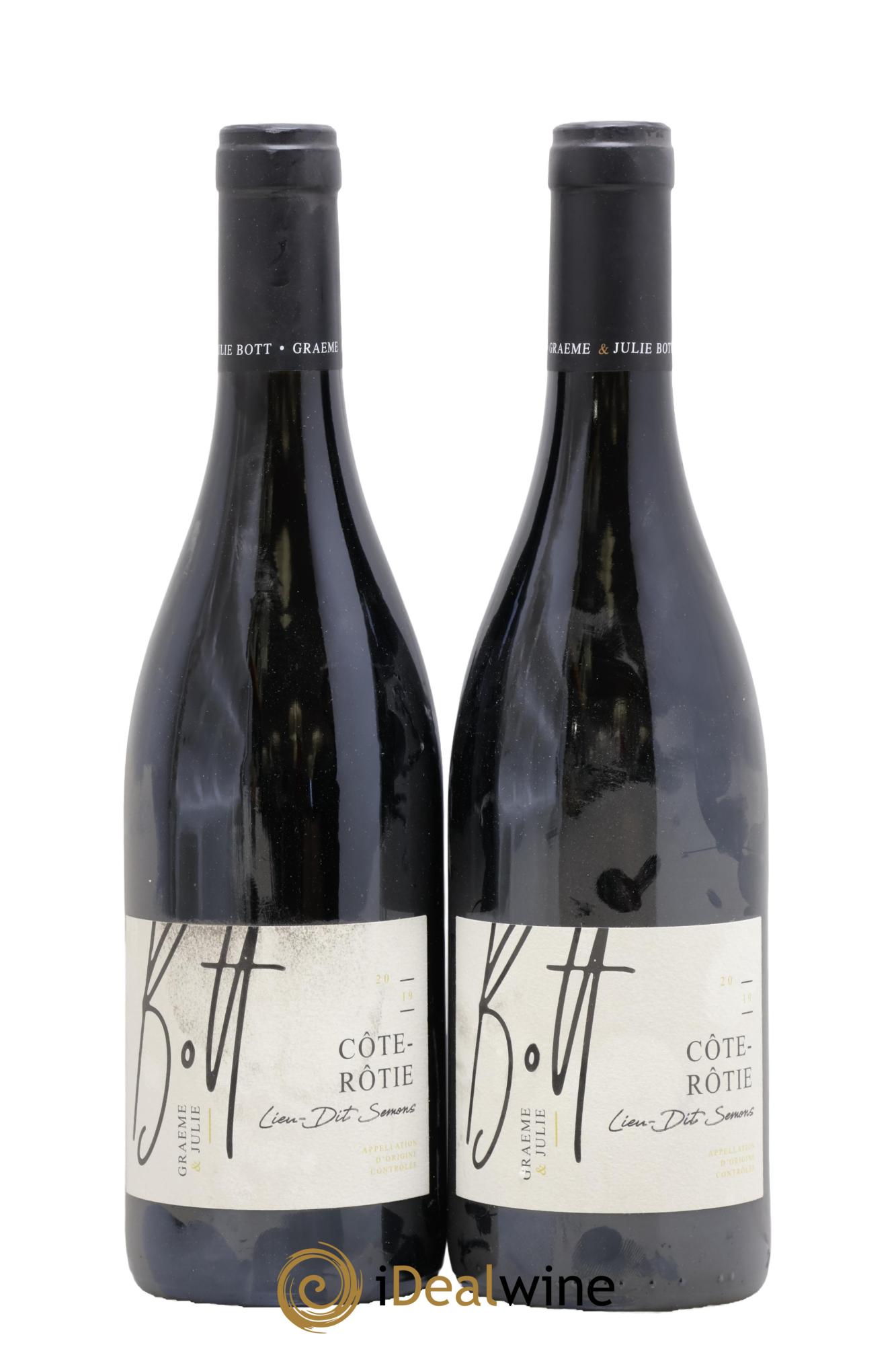Côte-Rôtie Lieu-Dit Semons Graeme & Julie Bott 2019 - Lotto di 2 bottiglie - 0