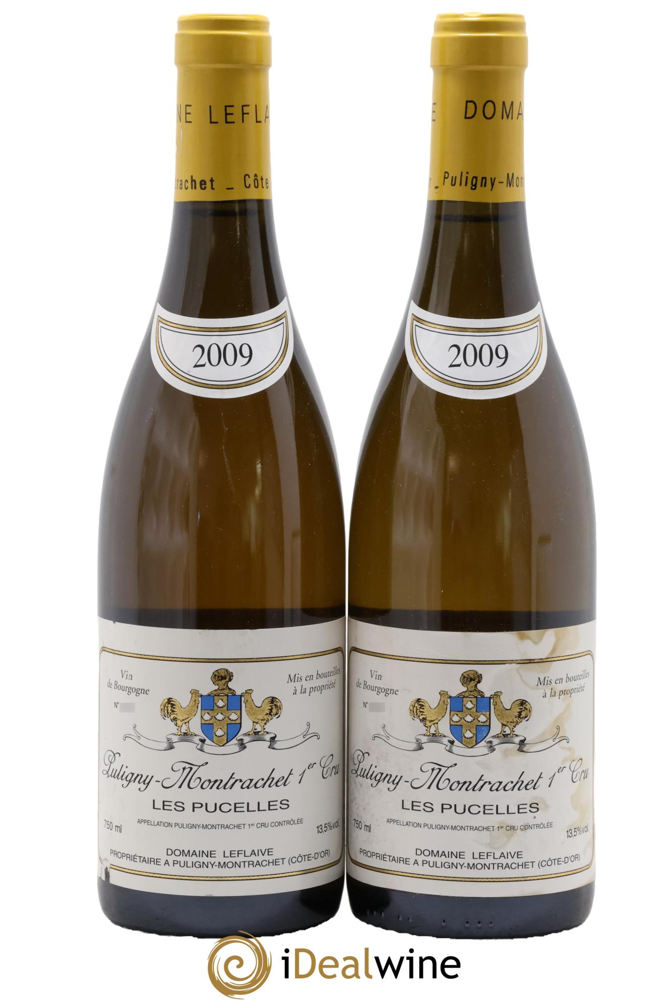 Puligny-Montrachet 1er Cru Les Pucelles Leflaive (Domaine) 2009 - Lot de 2 bouteilles - 0