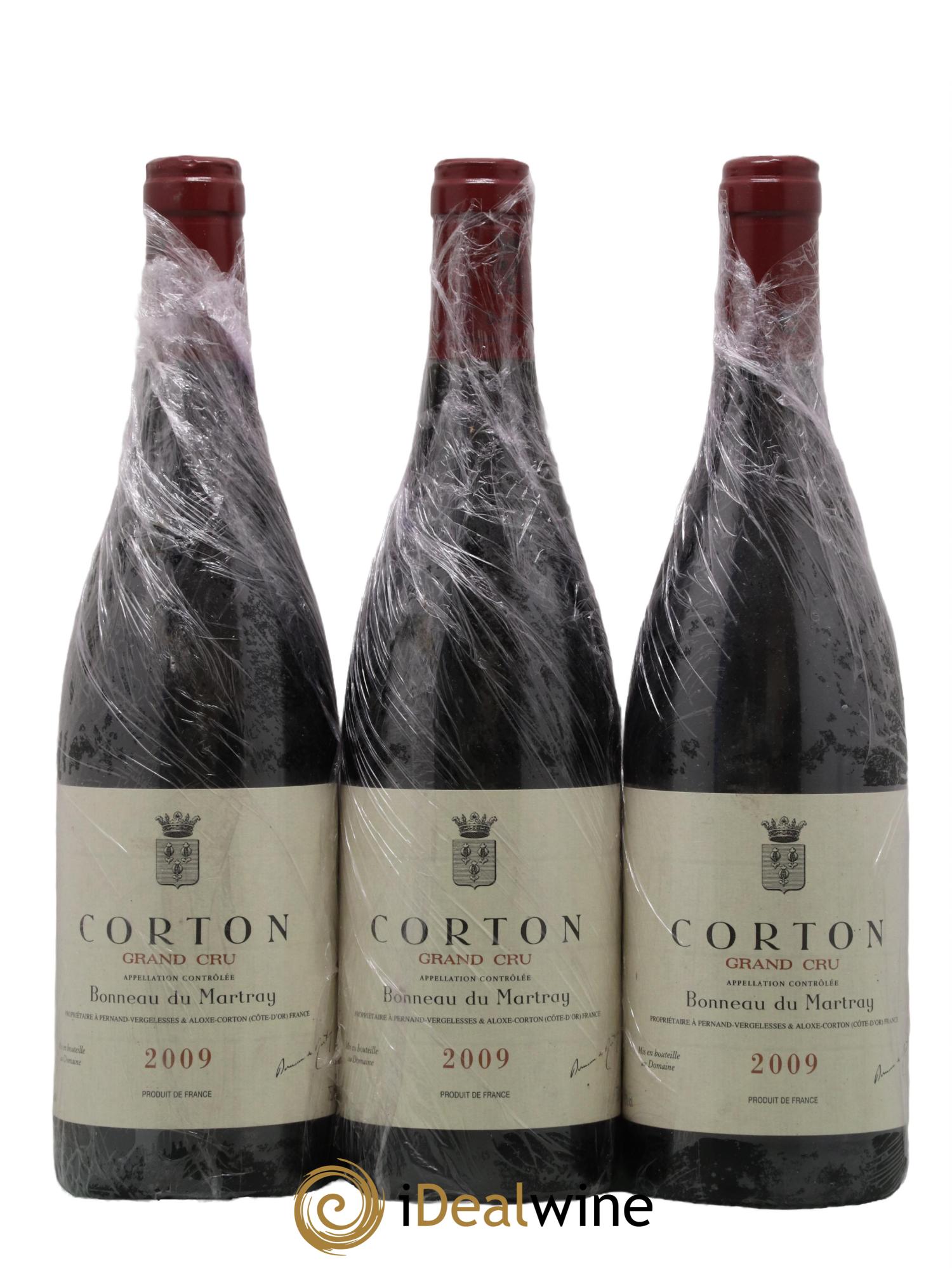 Corton Grand Cru Bonneau du Martray (Domaine) 2009 - Lot de 3 bouteilles - 0