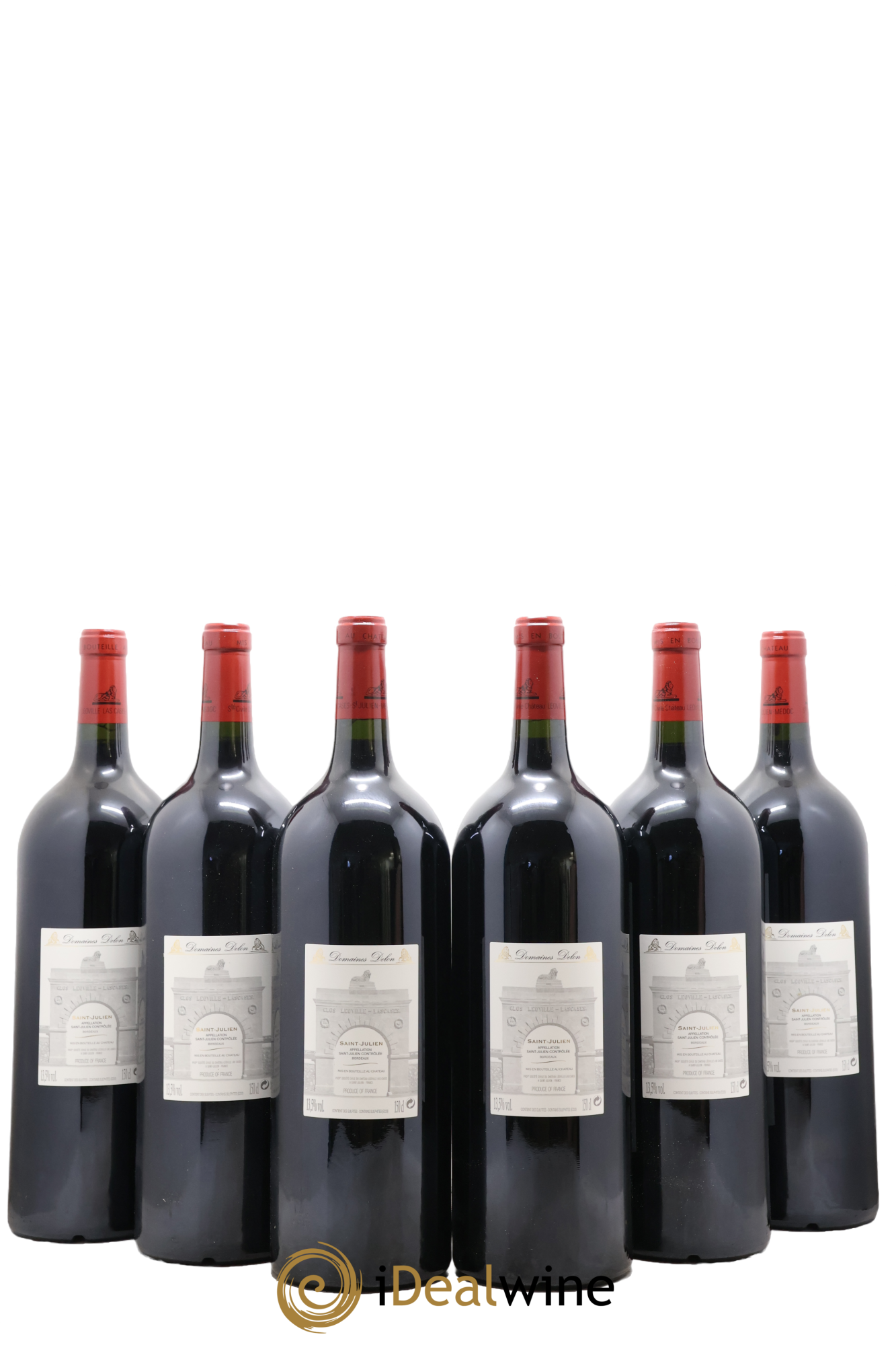 Château Léoville Las Cases 2ème Grand Cru Classé 2010 - Lot de 6 magnums - 1