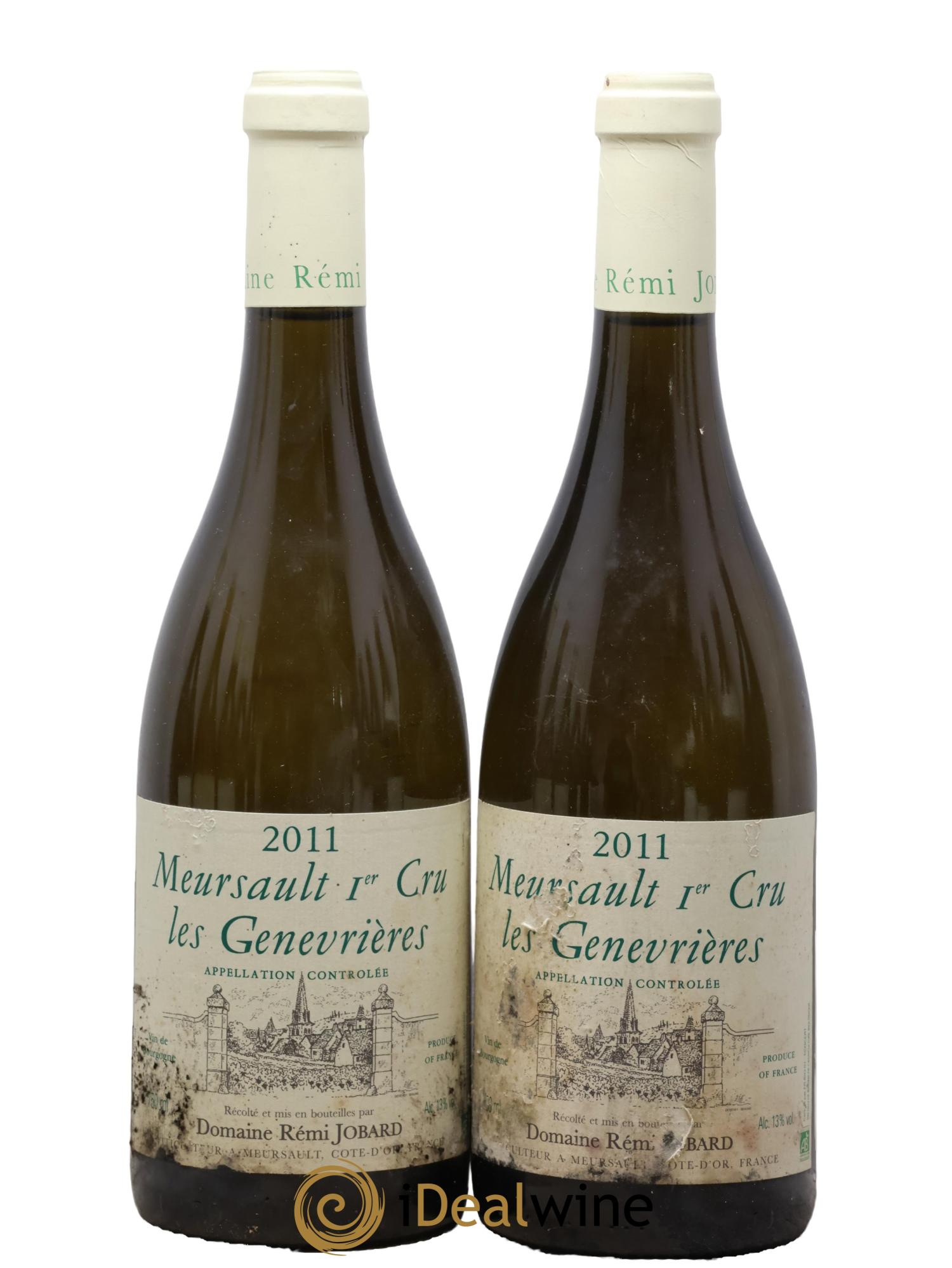 Meursault 1er Cru Les Genevrières Rémi Jobard (Domaine) 2011 - Lotto di 2 bottiglie - 0