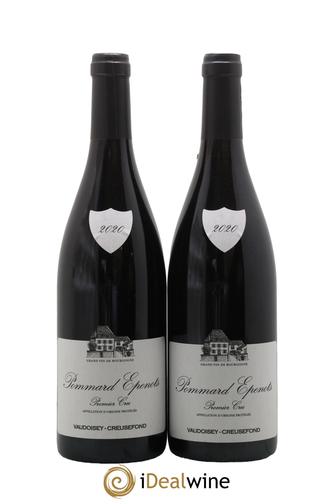 Pommard 1er Cru Epenots Domaine Vaudoisey-Creusefond 2020 - Lot de 2 bouteilles - 0