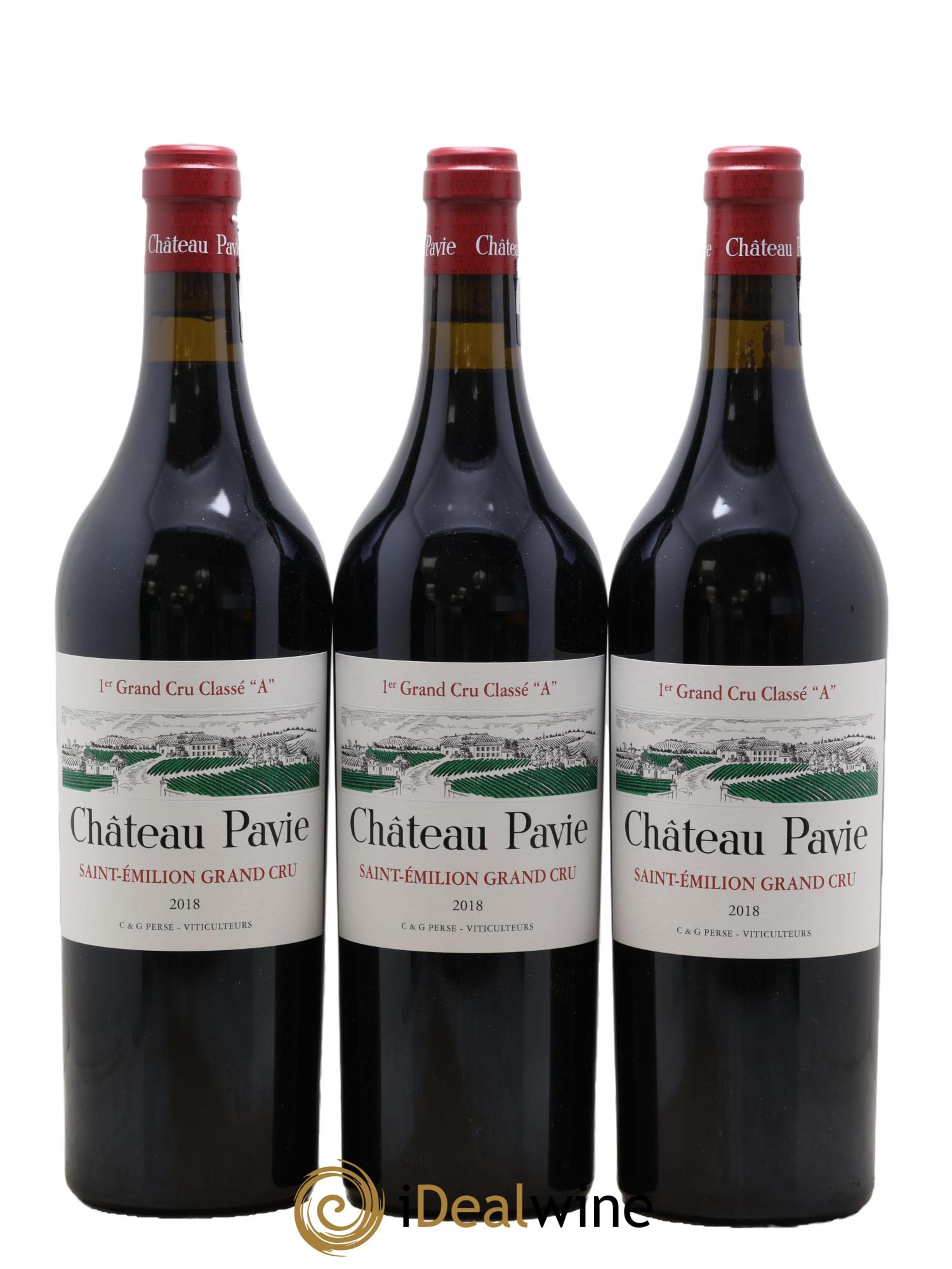 Château Pavie 1er Grand Cru Classé A 2018 - Lot of 6 bottles - 3
