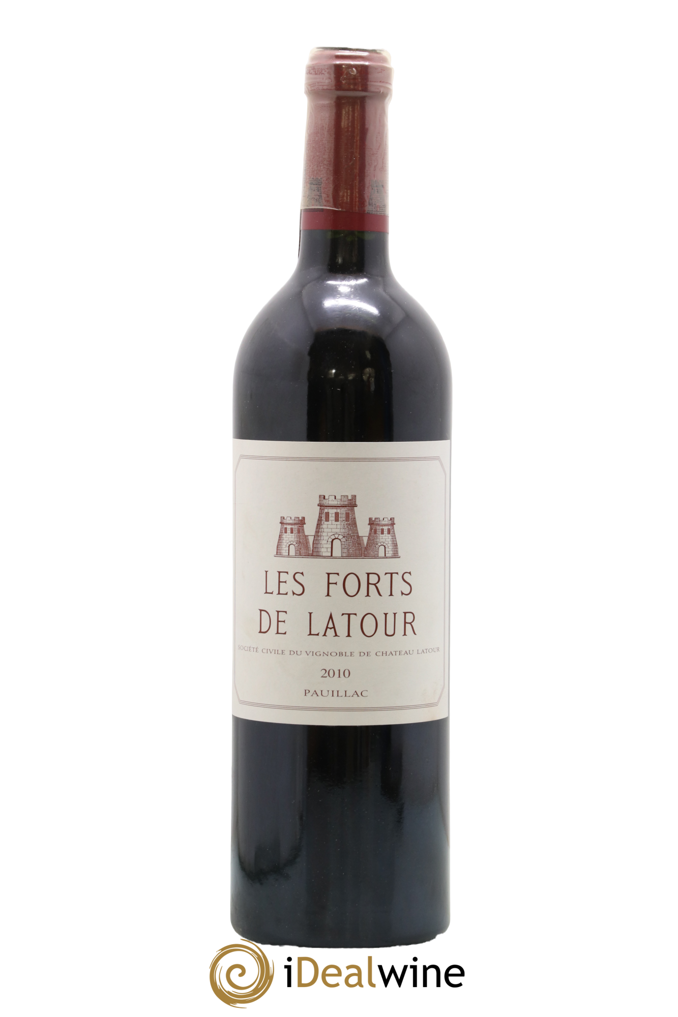 Les Forts de Latour Second Vin 2010 - Posten von 1 Flasche - 0