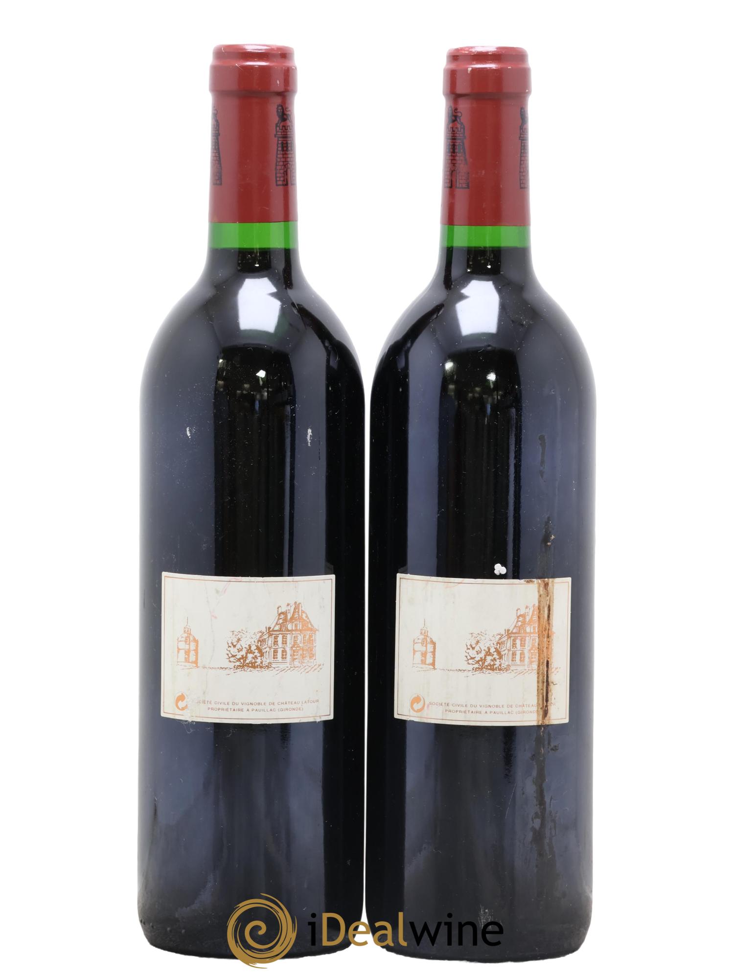 Château Latour 1er Grand Cru Classé 1994 - Lote de 2 botellas - 1