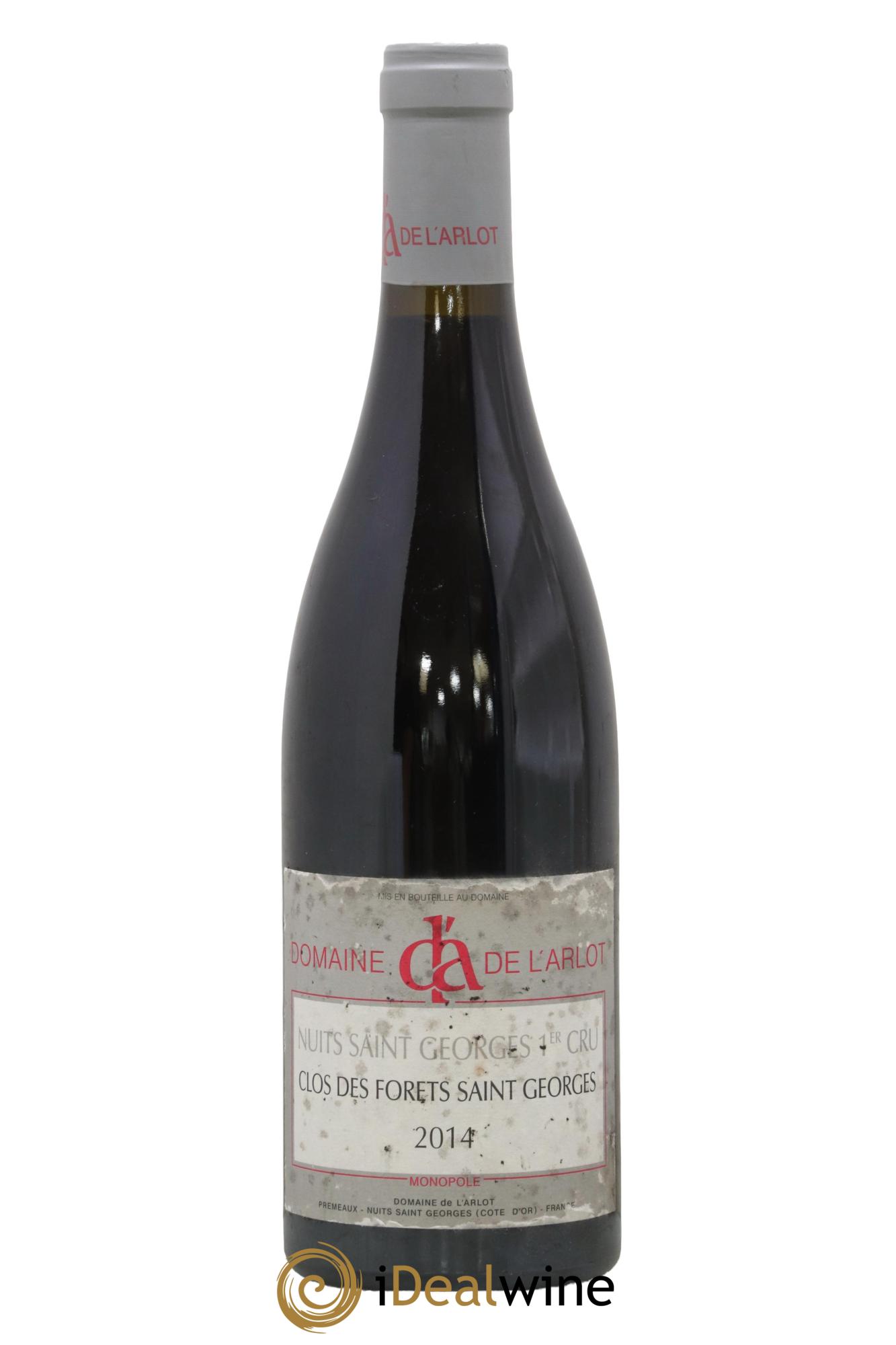 Nuits-Saint-Georges 1er Cru Clos des Forêts Saint-Georges Domaine de l'Arlot 2014 - Lotto di 1 bottiglia - 0
