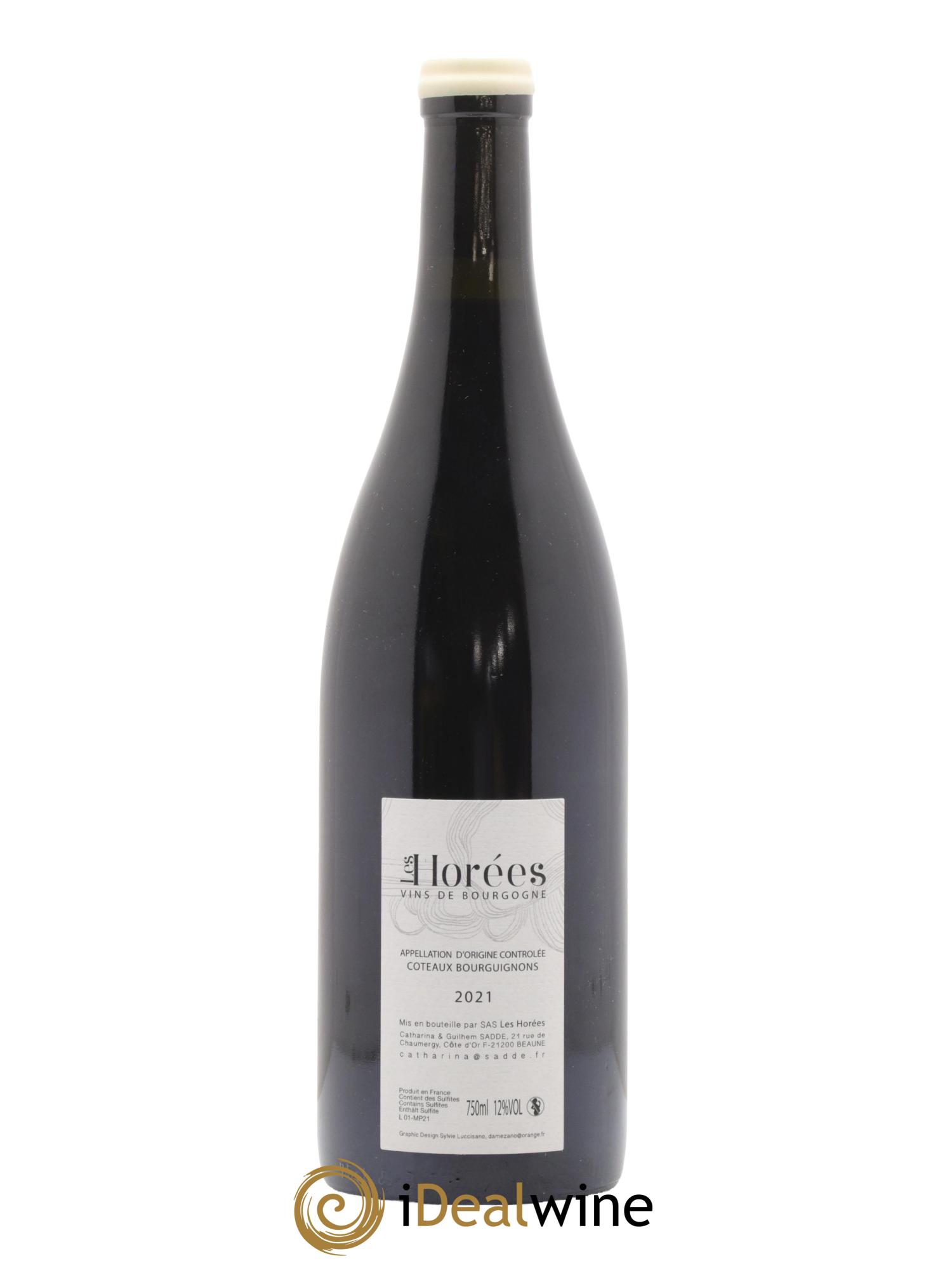 Coteaux Bourguignons Mon Poulain Les Horées 2021 - Lot de 1 bouteille - 1
