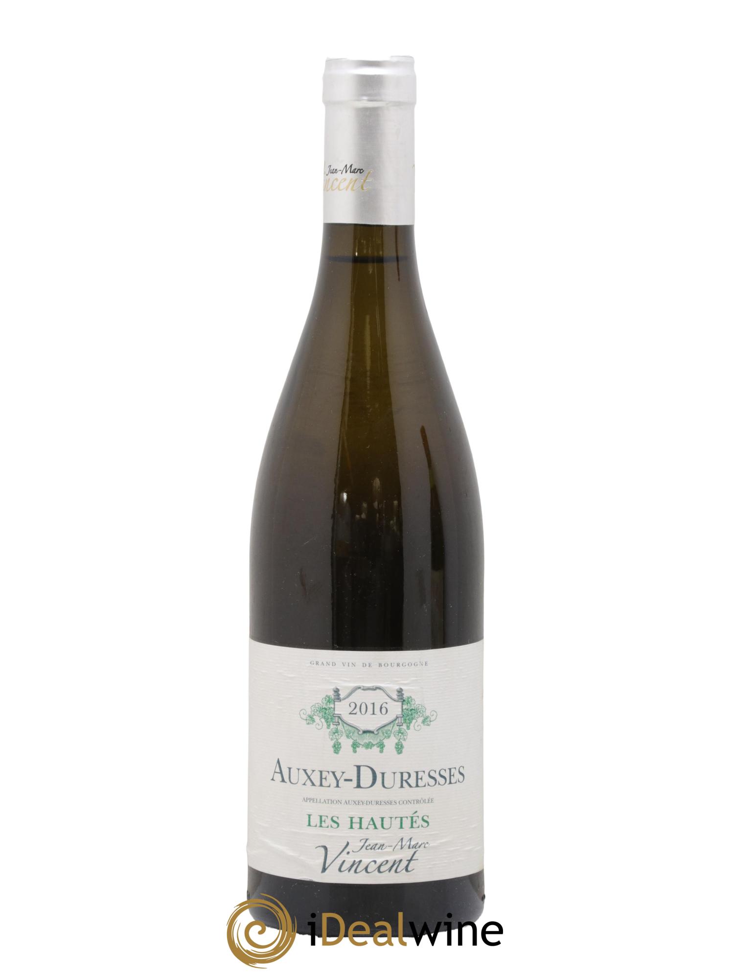 Auxey-Duresses Les Hautés Jean-Marc Vincent (Domaine) 2016 - Lot de 1 bouteille - 0