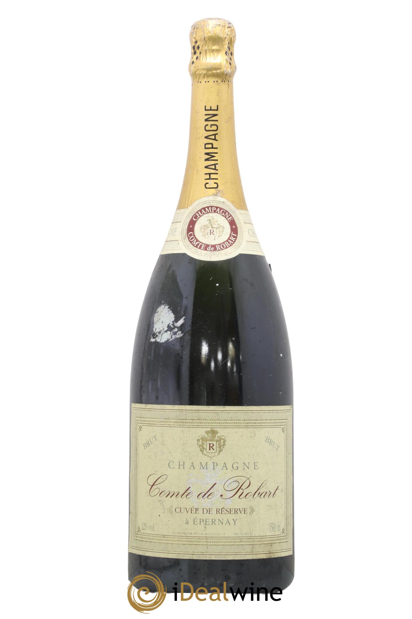 Champagne Brut Cuvée de Réserve Comte de Robart - Lot de 1 magnum - 0