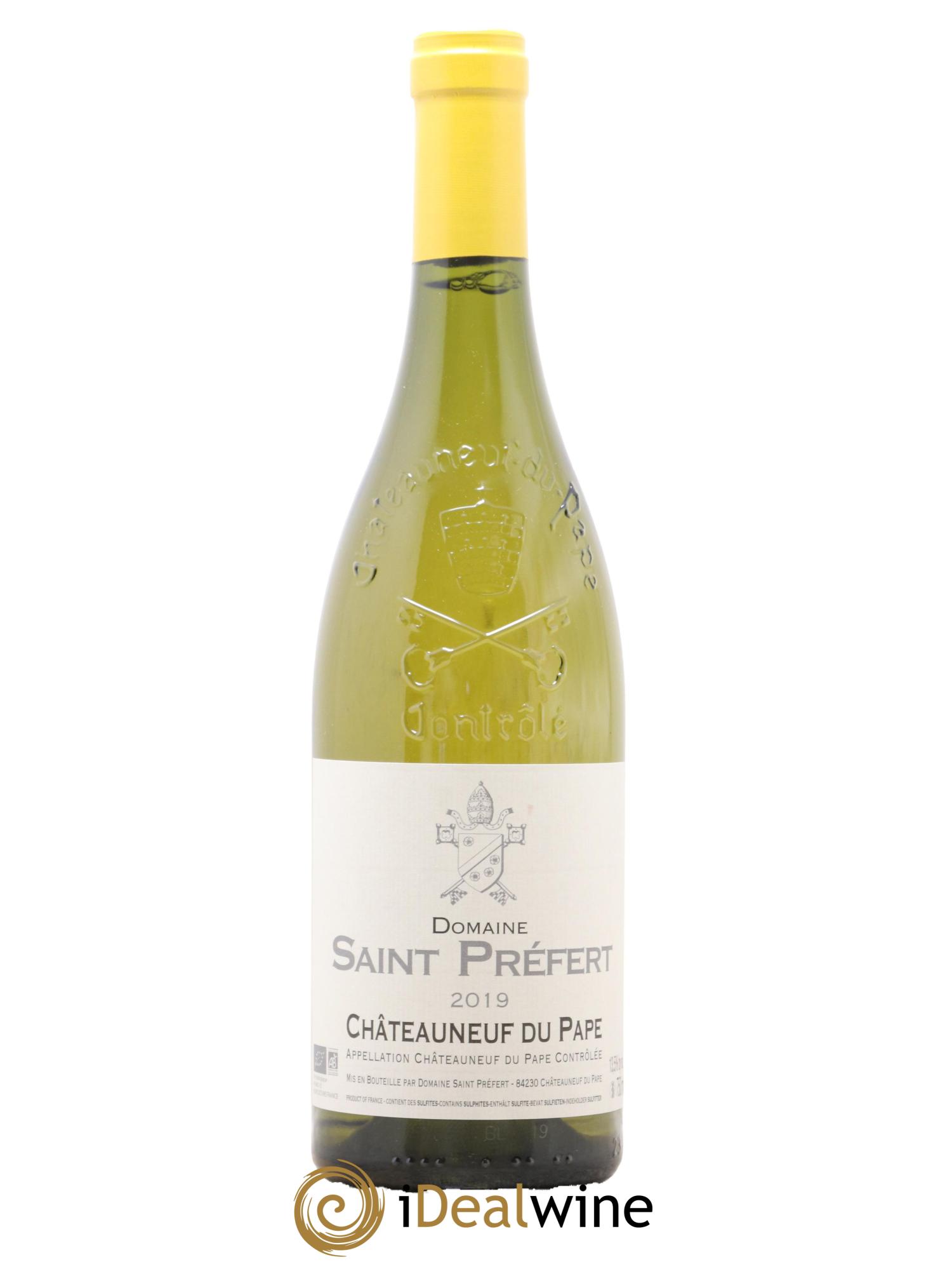 Châteauneuf-du-Pape Domaine de Saint Préfert 2019 - Lot de 1 bouteille - 0