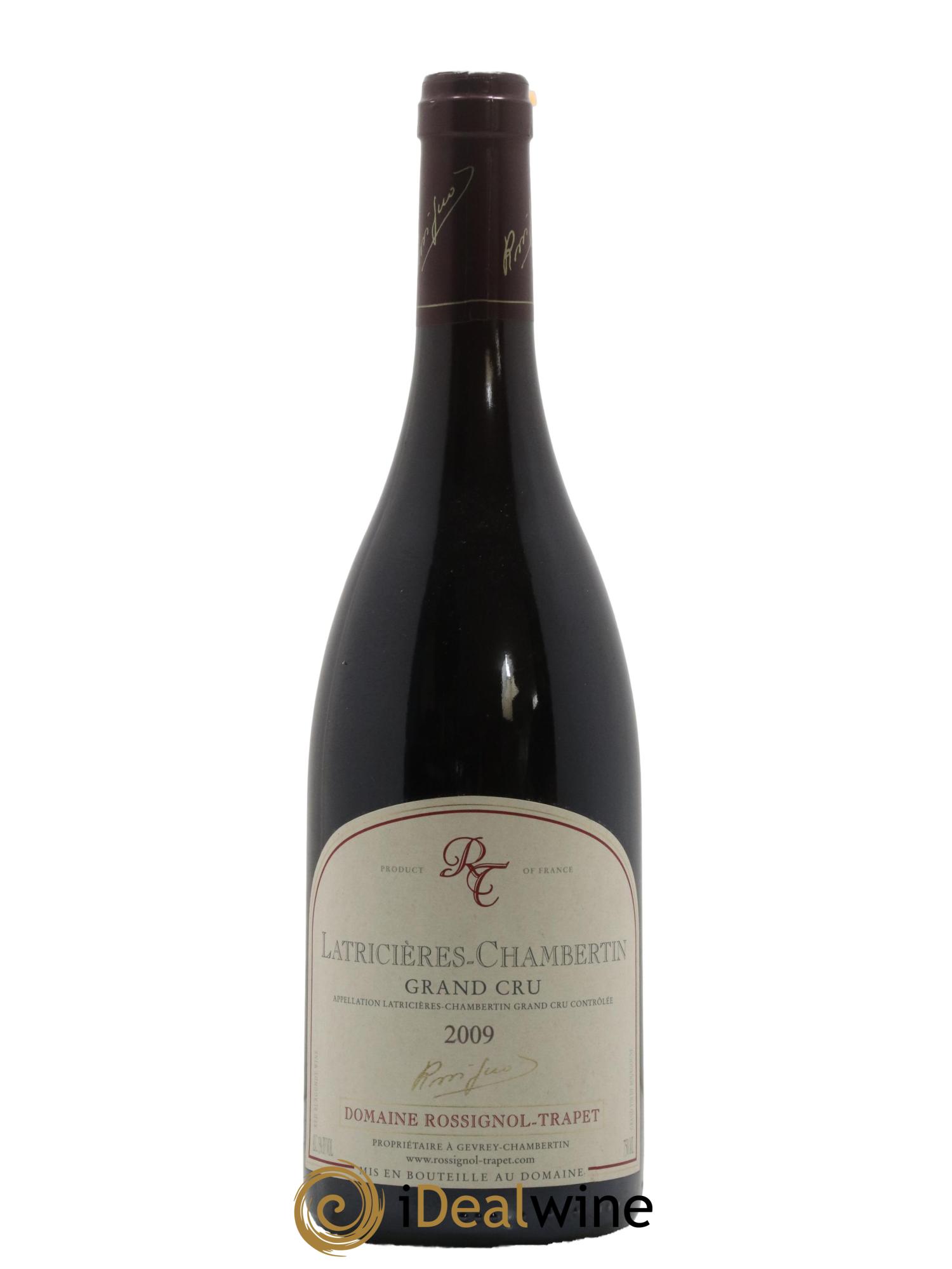 Latricières-Chambertin Grand Cru Domaine Trapet 2009 - Lot de 1 bouteille - 0