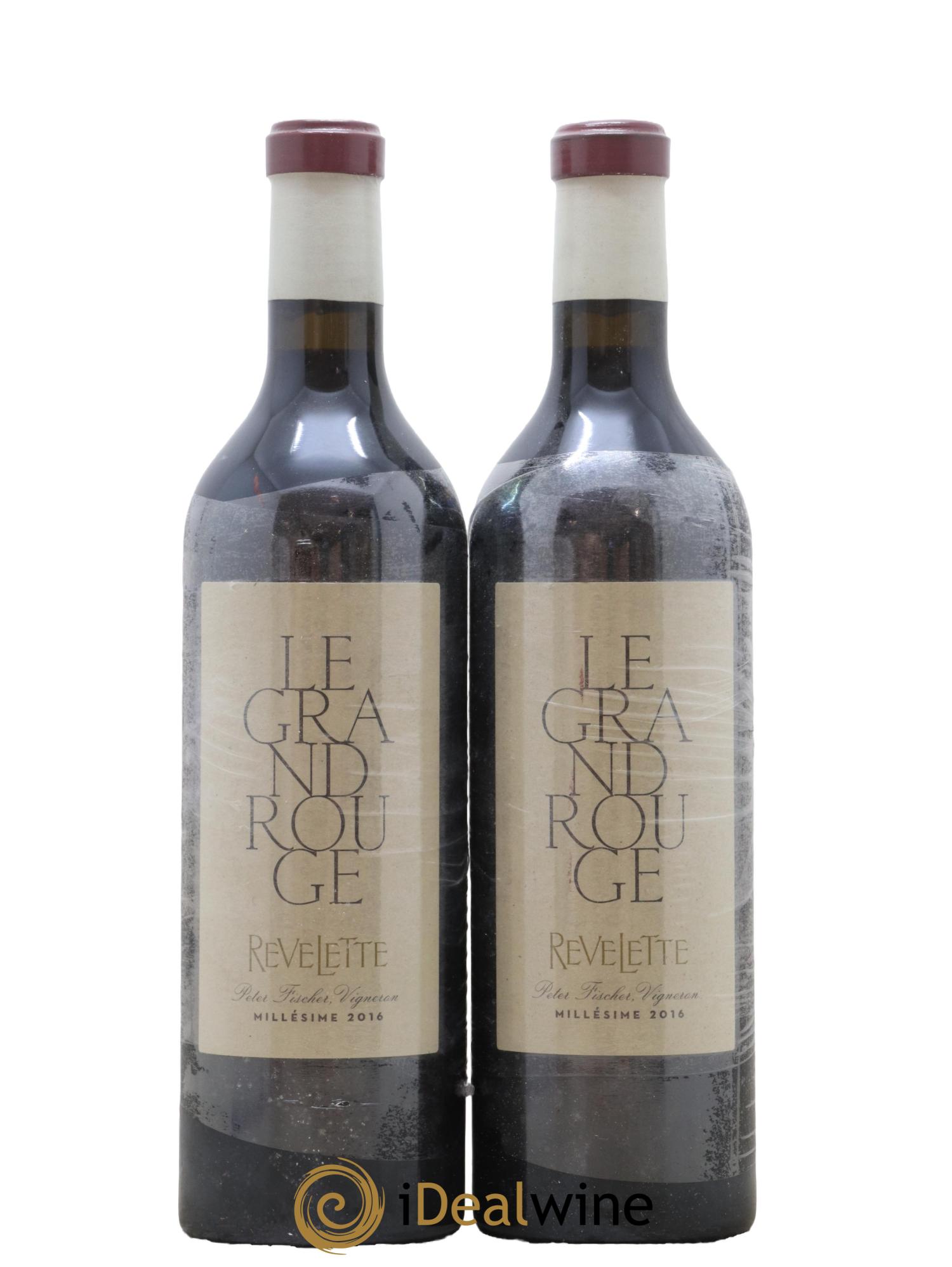 IGP Méditerranée Château Revelette Le Grand Rouge Sandra & Peter Fischer 2016 - Posten von 2 Flaschen - 0