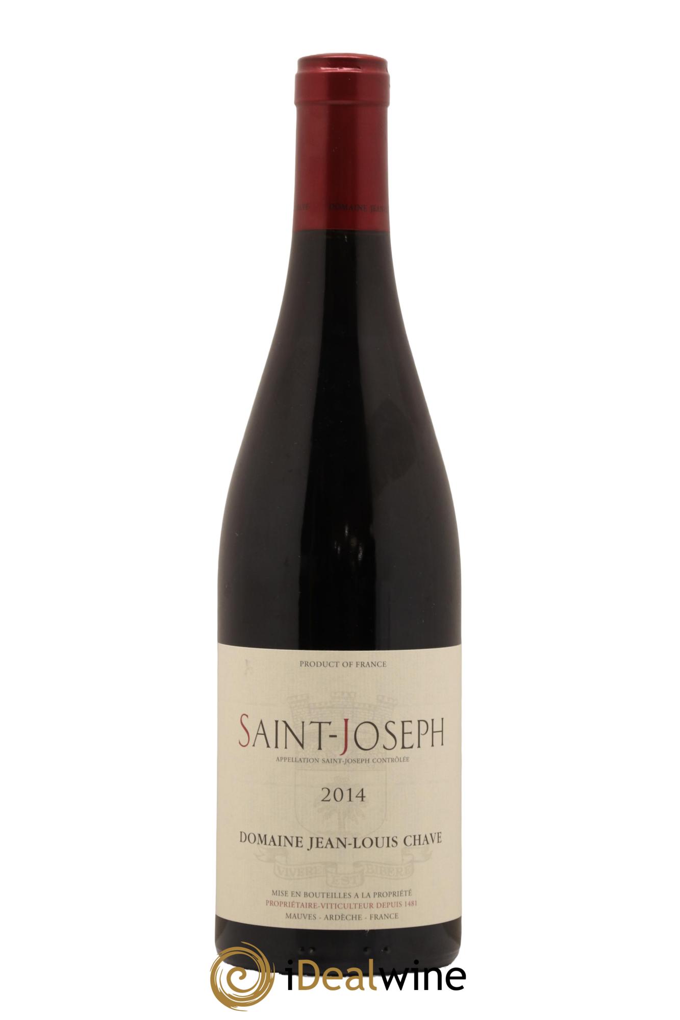 Saint-Joseph Jean-Louis Chave 2014 - Lot de 1 bouteille - 0