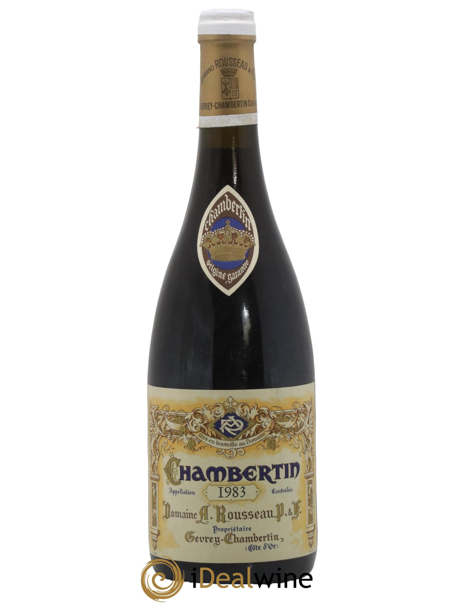 Chambertin Grand Cru Armand Rousseau (Domaine) 1983 - Lot de 1 bouteille - 0
