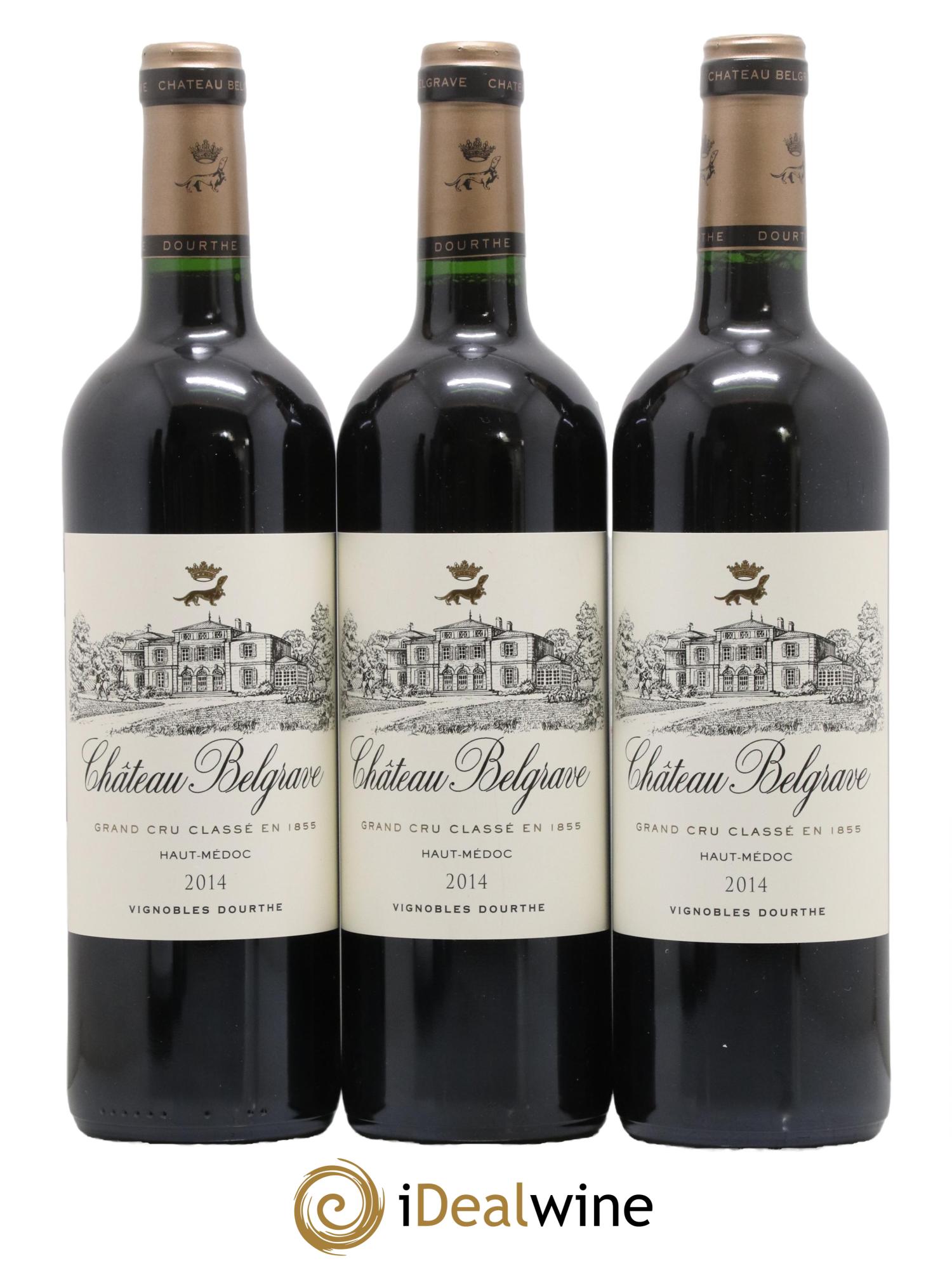 Château Belgrave 5ème Grand Cru Classé 2014 - Lot de 6 bouteilles - 2