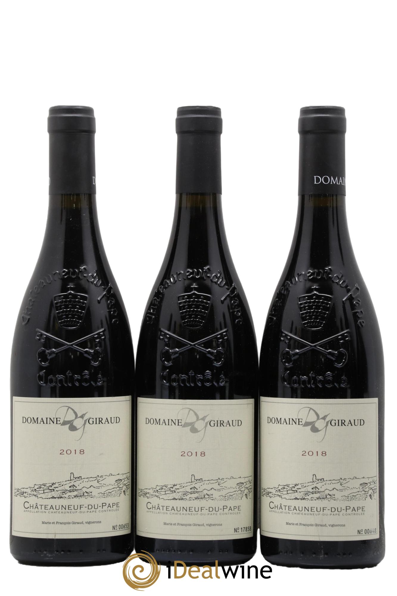 Châteauneuf-du-Pape Tradition Giraud (Domaine) 2018 - Lot de 3 bouteilles - 0