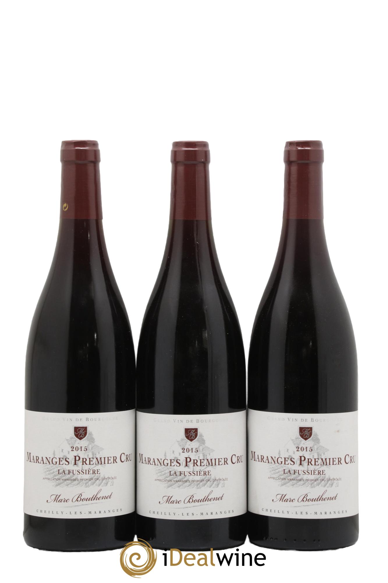 Maranges 1er Cru La Fussière Marc Bouthenet 2015 - Lot of 3 bottles - 0